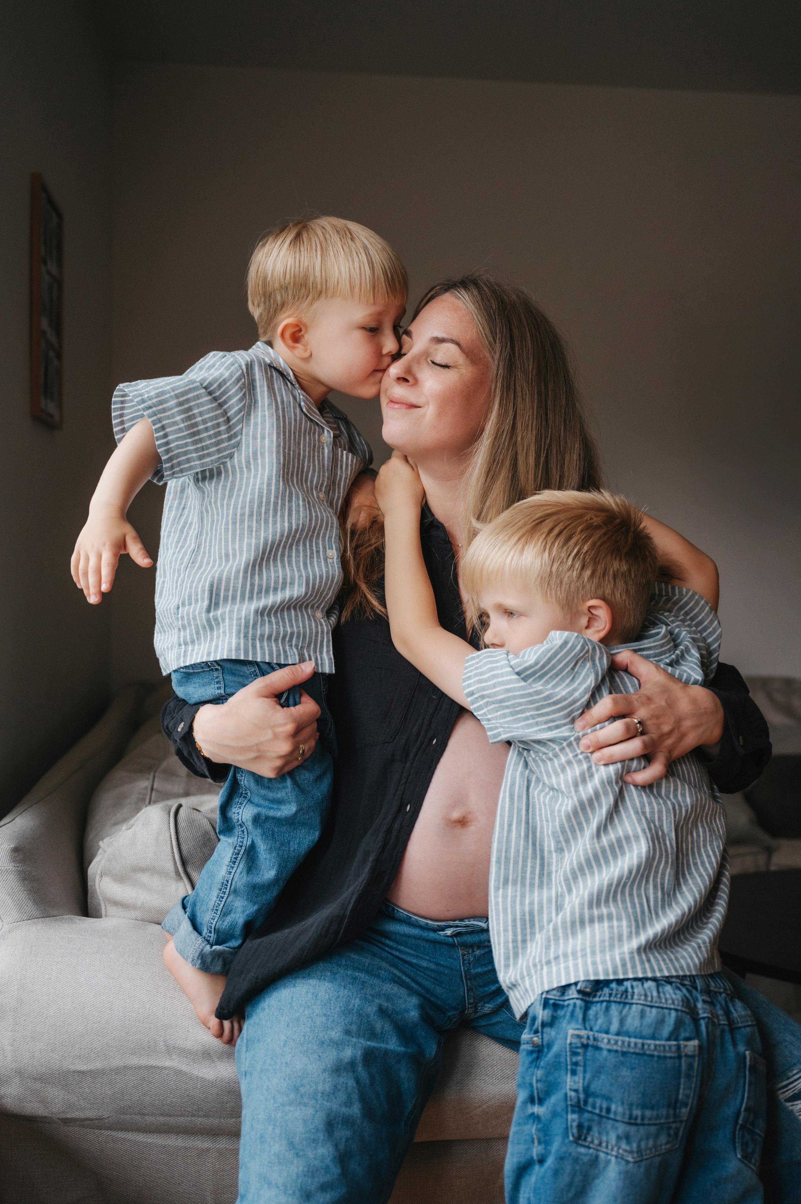 Signe & family. Nyfødt, Familie, Bryllupsfotograf Copenhagen Anastasiia Sevriukova