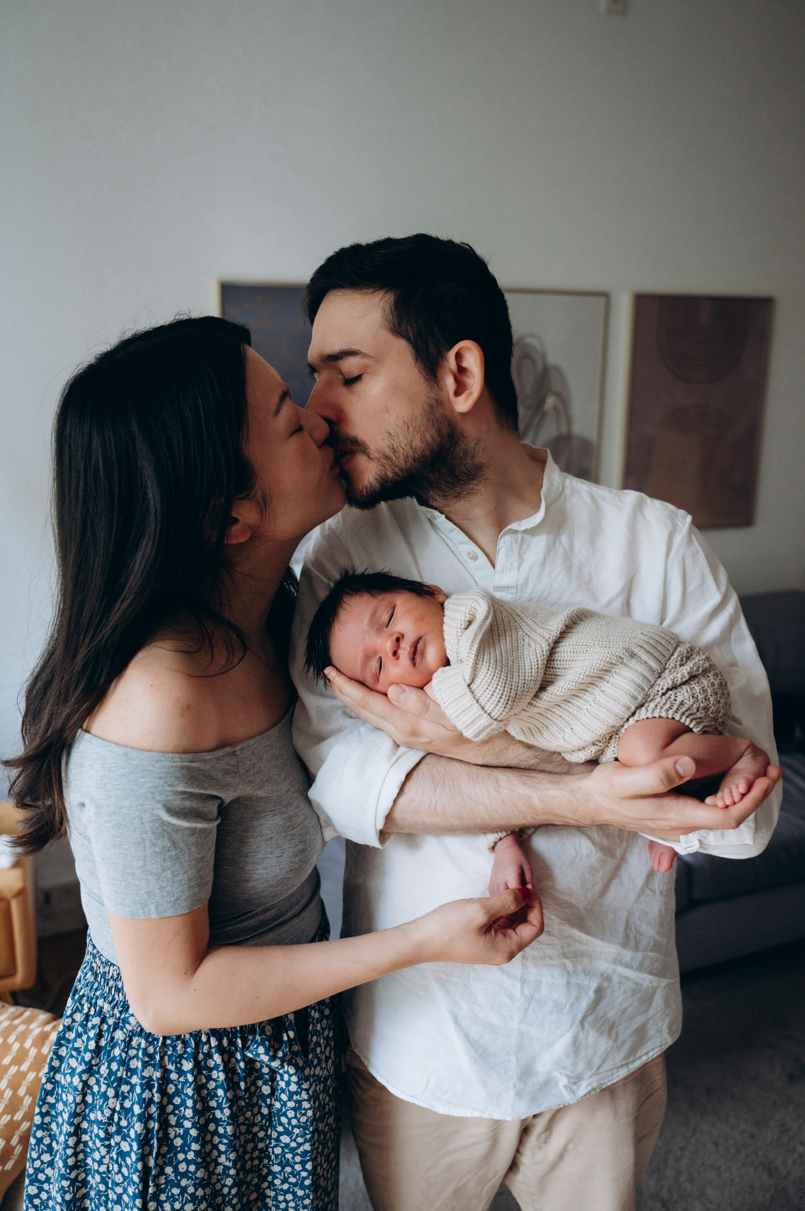 Little Tristan. Newborn, Family, Wedding photographer Copenhagen Anastasiia Sevriukova