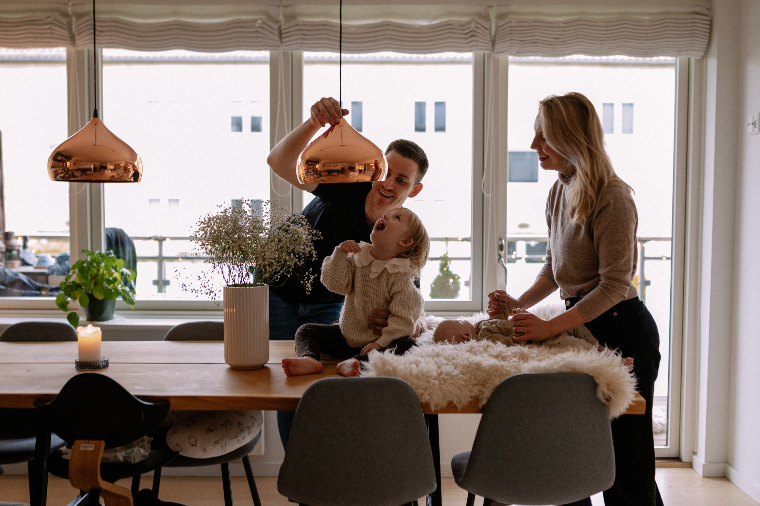 Flora & Dagmar. Nyfødt, Familie, Bryllupsfotograf Copenhagen Anastasiia Sevriukova