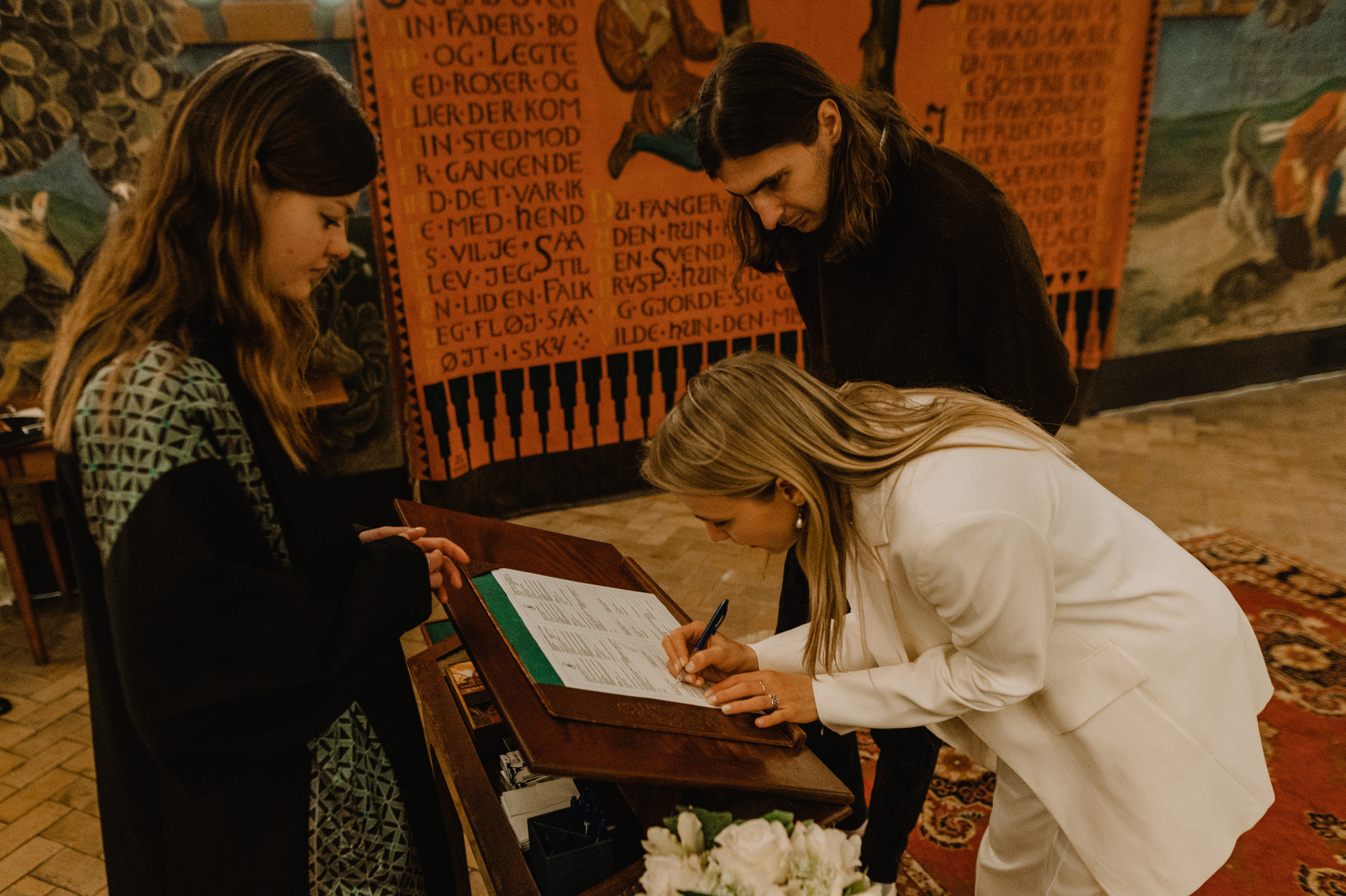 OLGA & ARTEM — Wedding Ceremony at City Hall. Nyfødt, Familie, Bryllupsfotograf Copenhagen Anastasiia Sevriukova