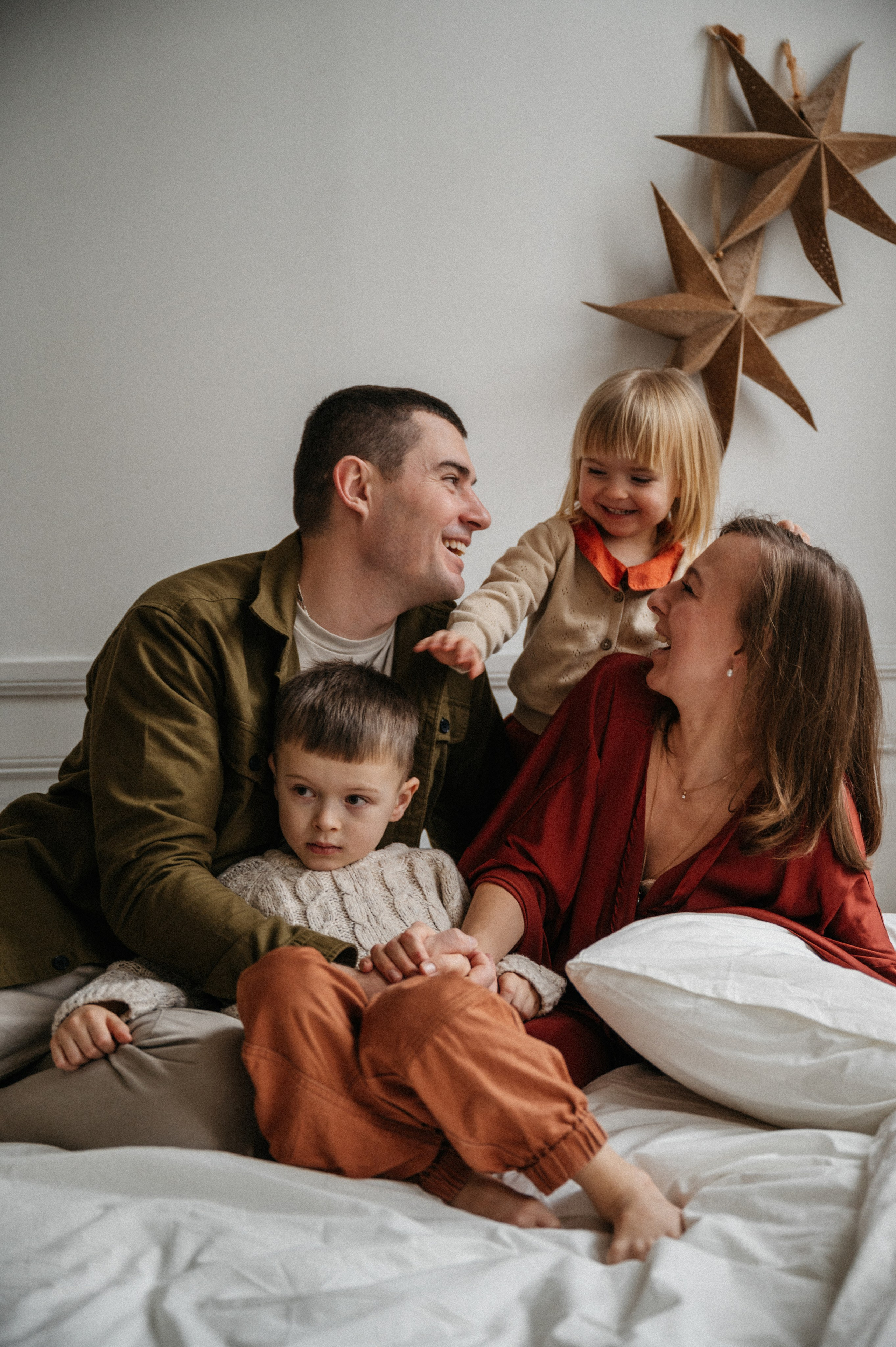 Christmas photosession in Copenhagen photostudio. Newborn, Family, Wedding photographer Copenhagen Anastasiia Sevriukova