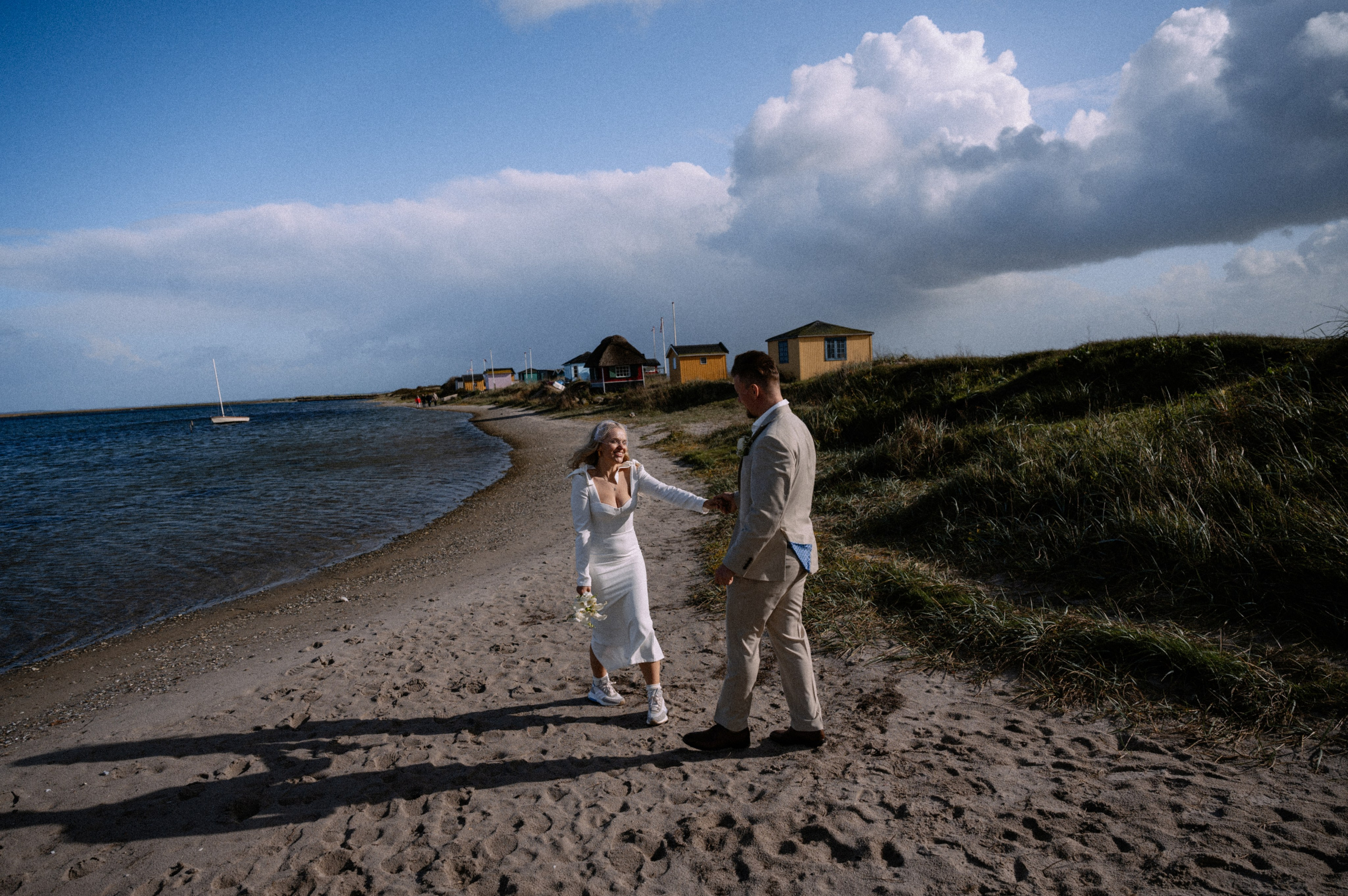 ALINA & MELVYN — Wedding photoshoot on ÆRØ island. Nyfødt, Familie, Bryllupsfotograf Copenhagen Anastasiia Sevriukova