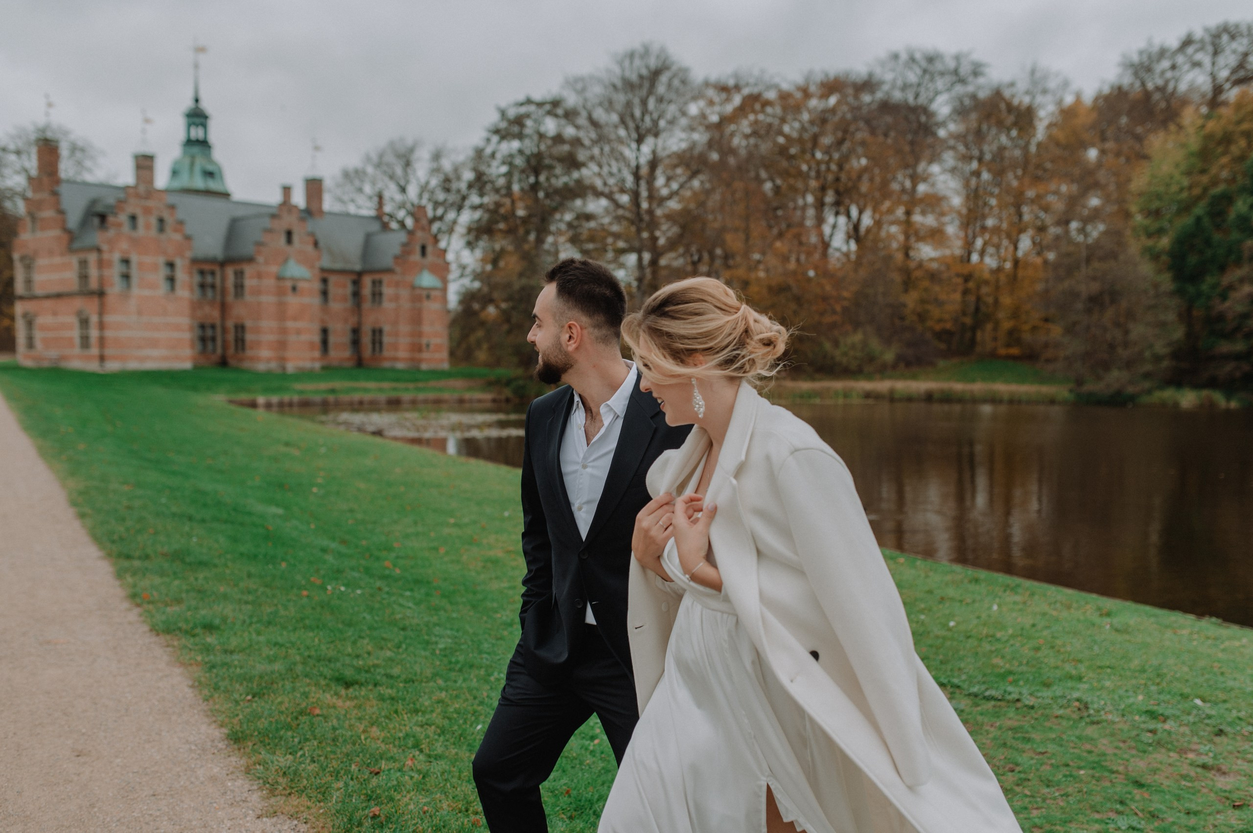 KATYA & DAVID- Elopement in Hillerød. Nyfødt, Familie, Bryllupsfotograf Copenhagen Anastasiia Sevriukova