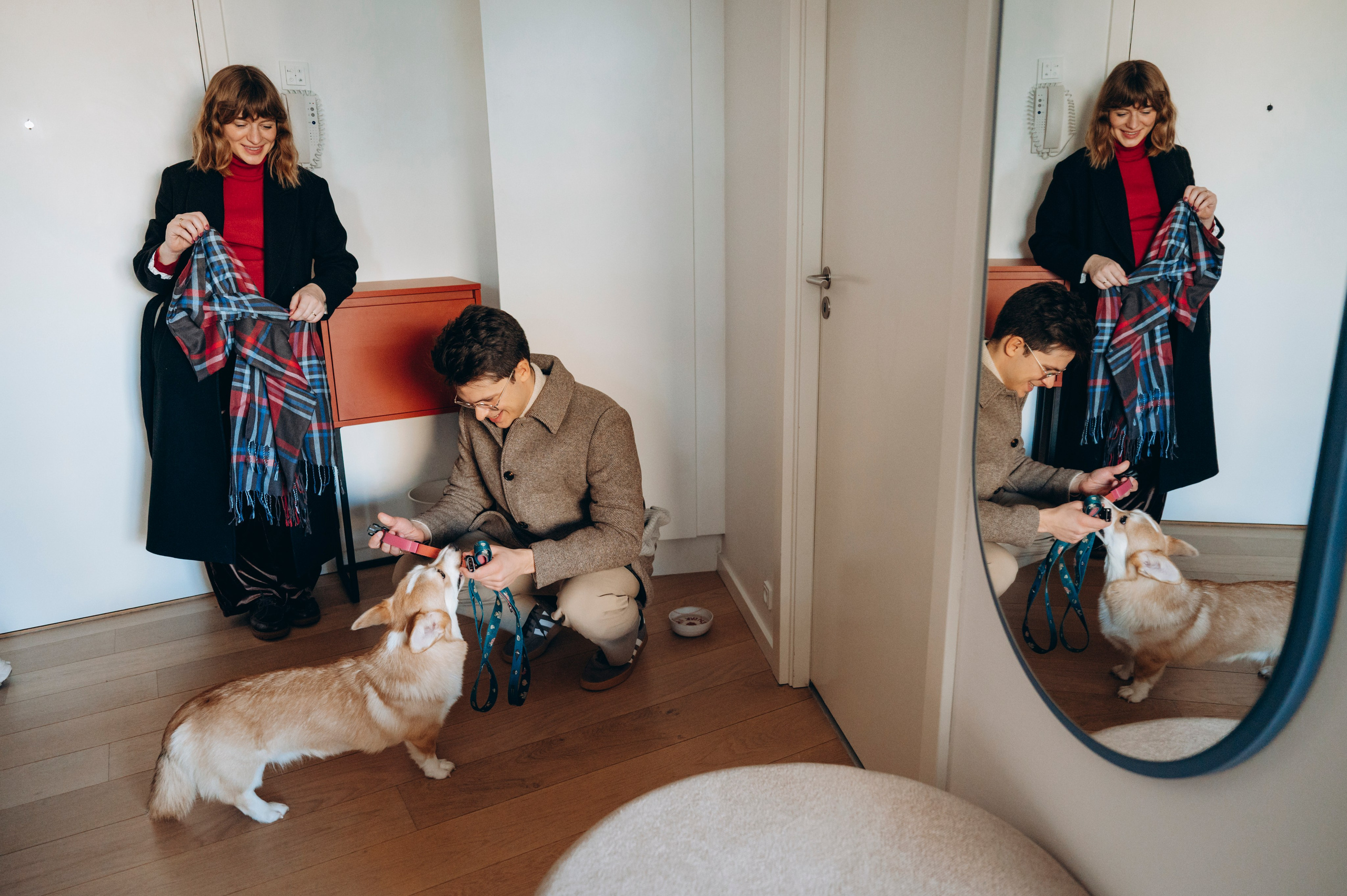 Anna & Kacper — Christmas miracle. Newborn, Family, Wedding photographer Copenhagen Anastasiia Sevriukova