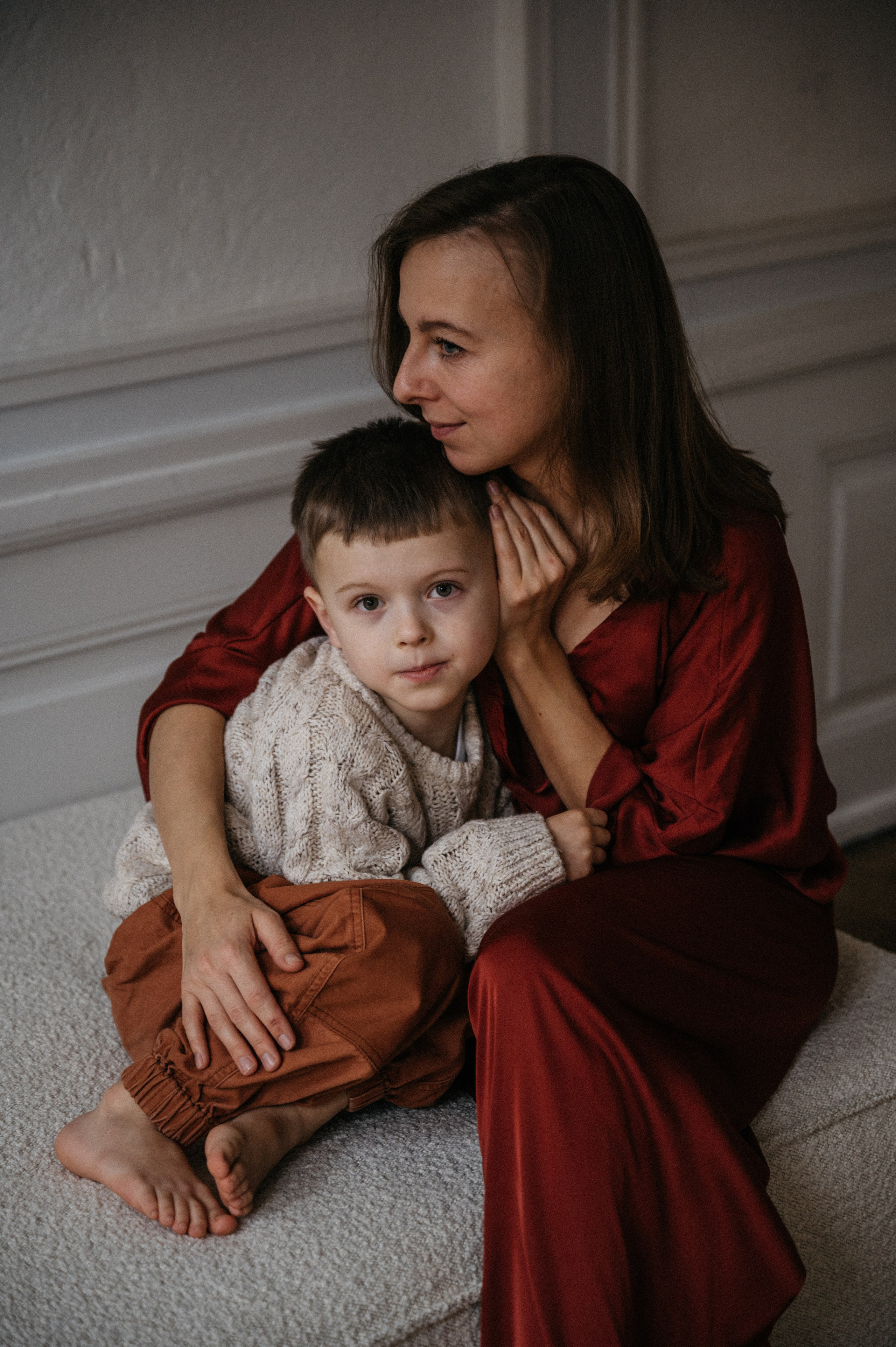 Christmas photosession in Copenhagen photostudio. Newborn, Family, Wedding photographer Copenhagen Anastasiia Sevriukova