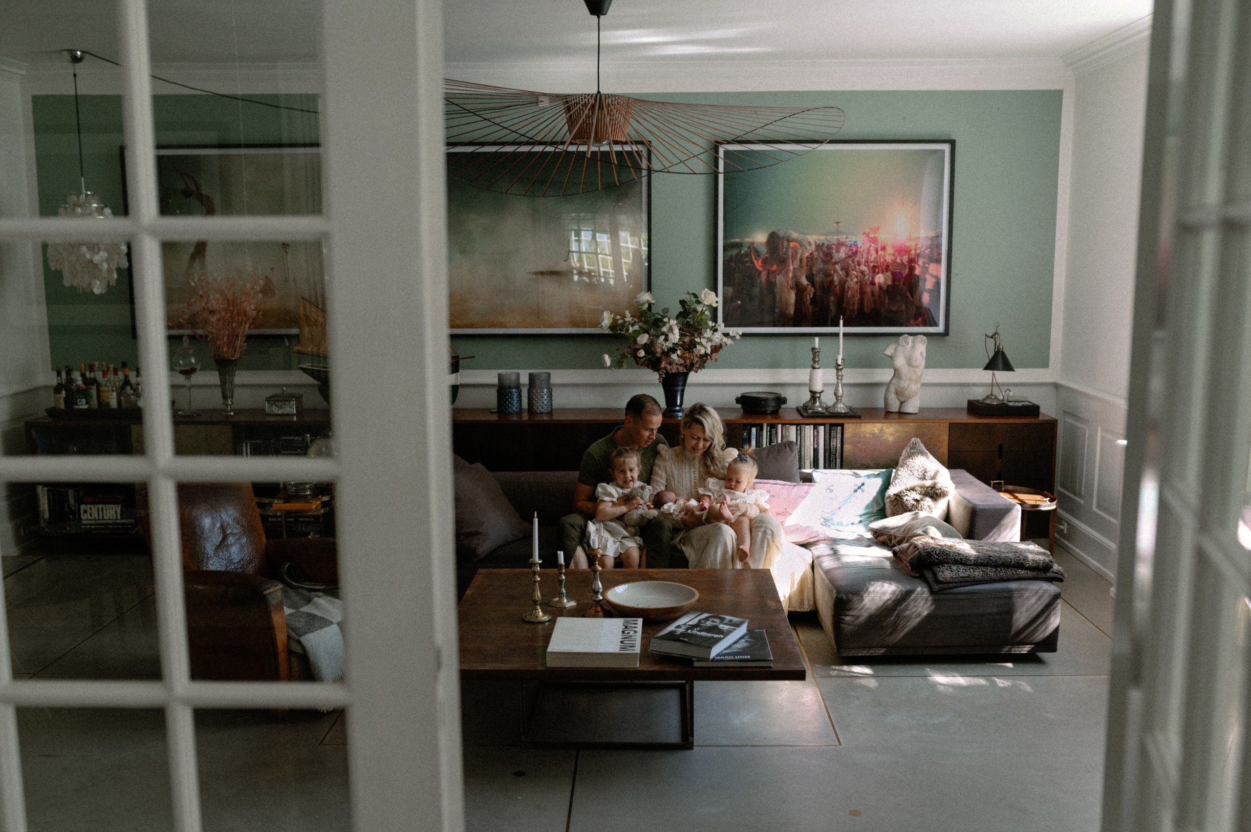 Lucia and two sisters. Nyfødt, Familie, Bryllupsfotograf Copenhagen Anastasiia Sevriukova