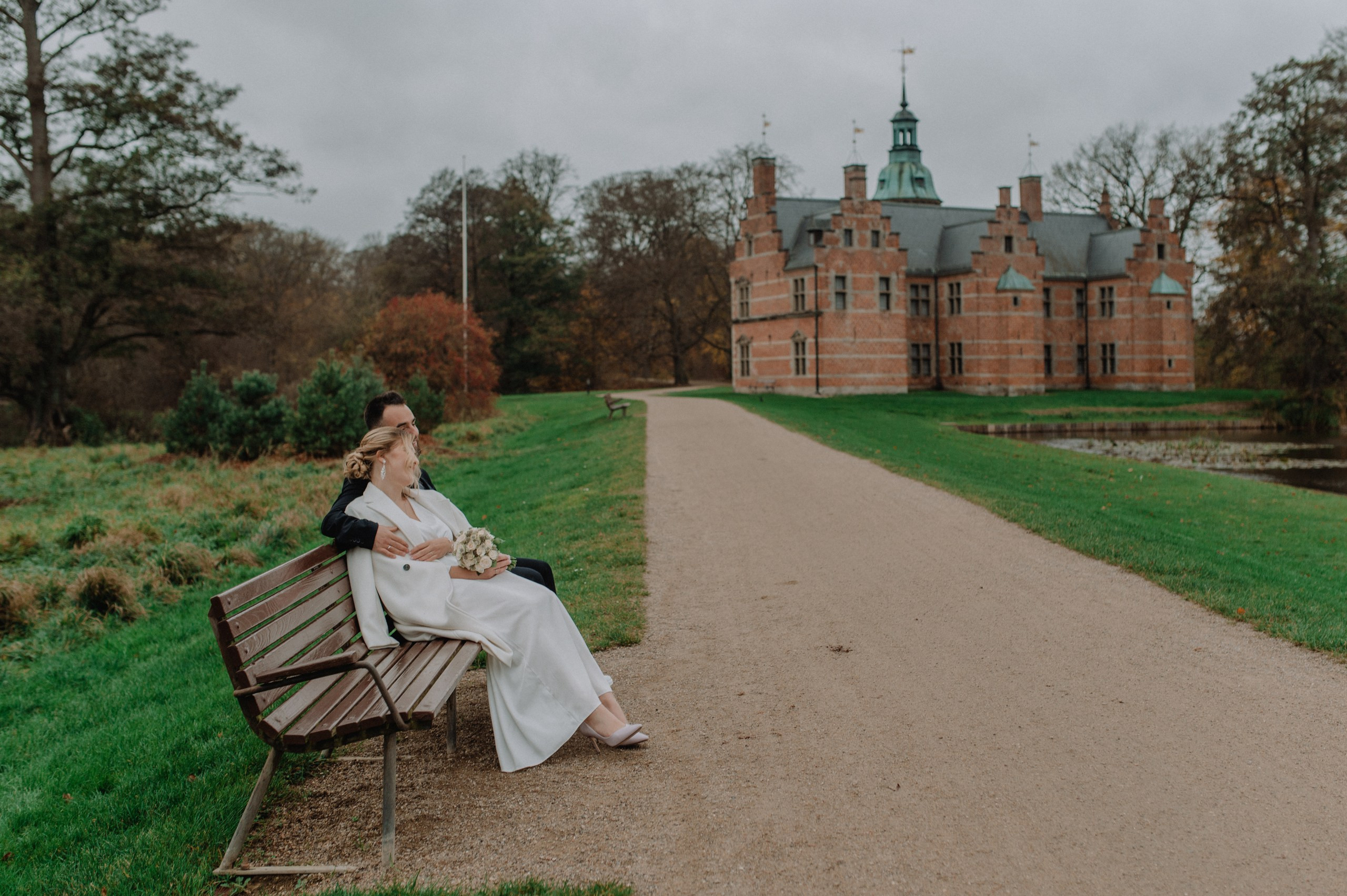 KATYA & DAVID- Elopement in Hillerød. Nyfødt, Familie, Bryllupsfotograf Copenhagen Anastasiia Sevriukova