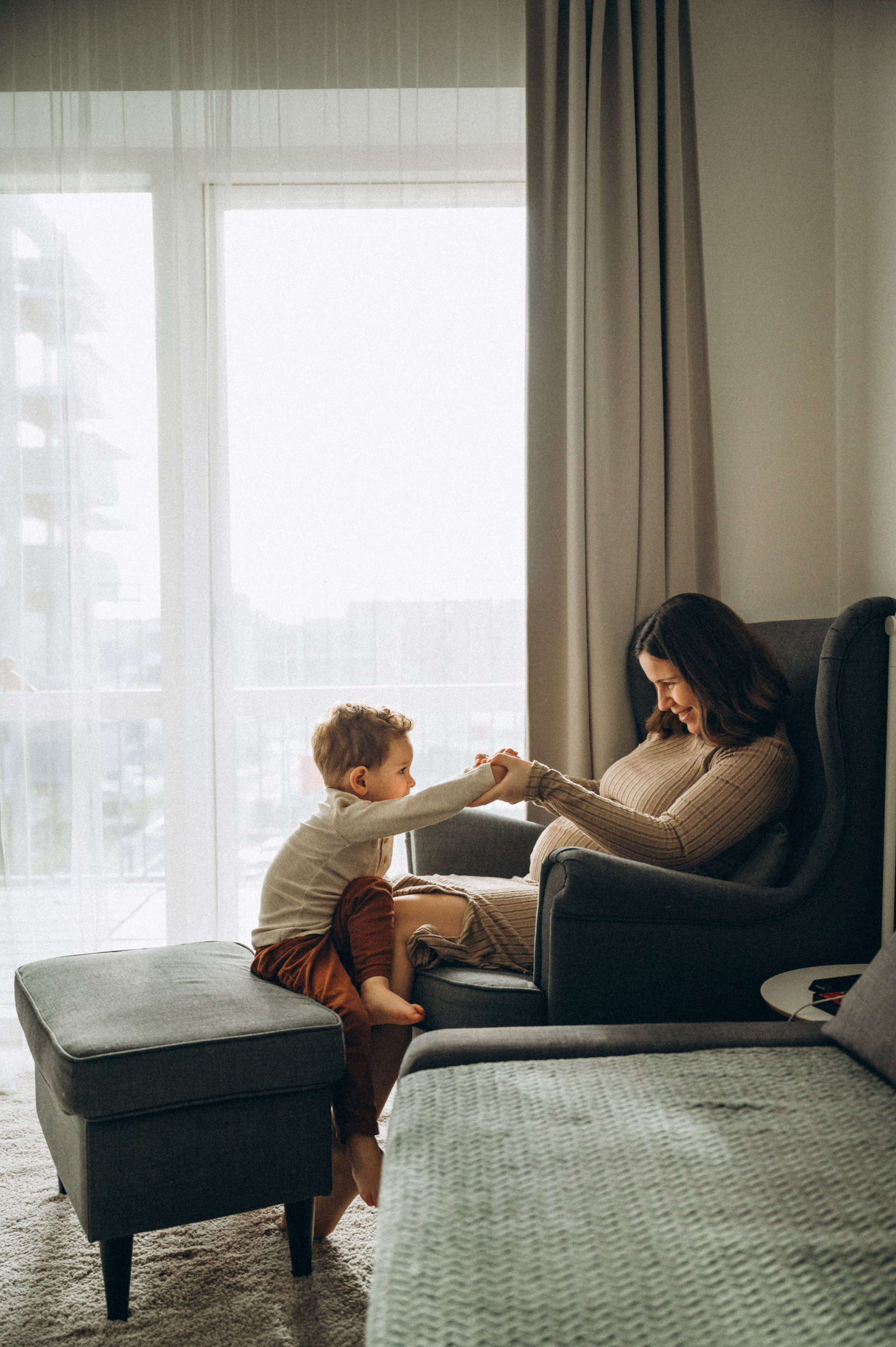 Awaiting for second baby. Nyfødt, Familie, Bryllupsfotograf Copenhagen Anastasiia Sevriukova