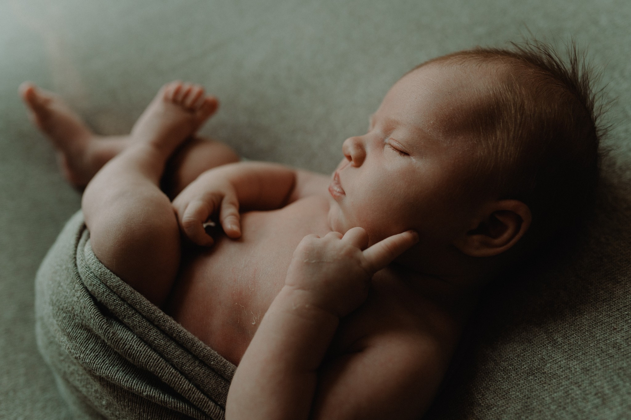 Leya. Nyfødt, Familie, Bryllupsfotograf Copenhagen Anastasiia Sevriukova