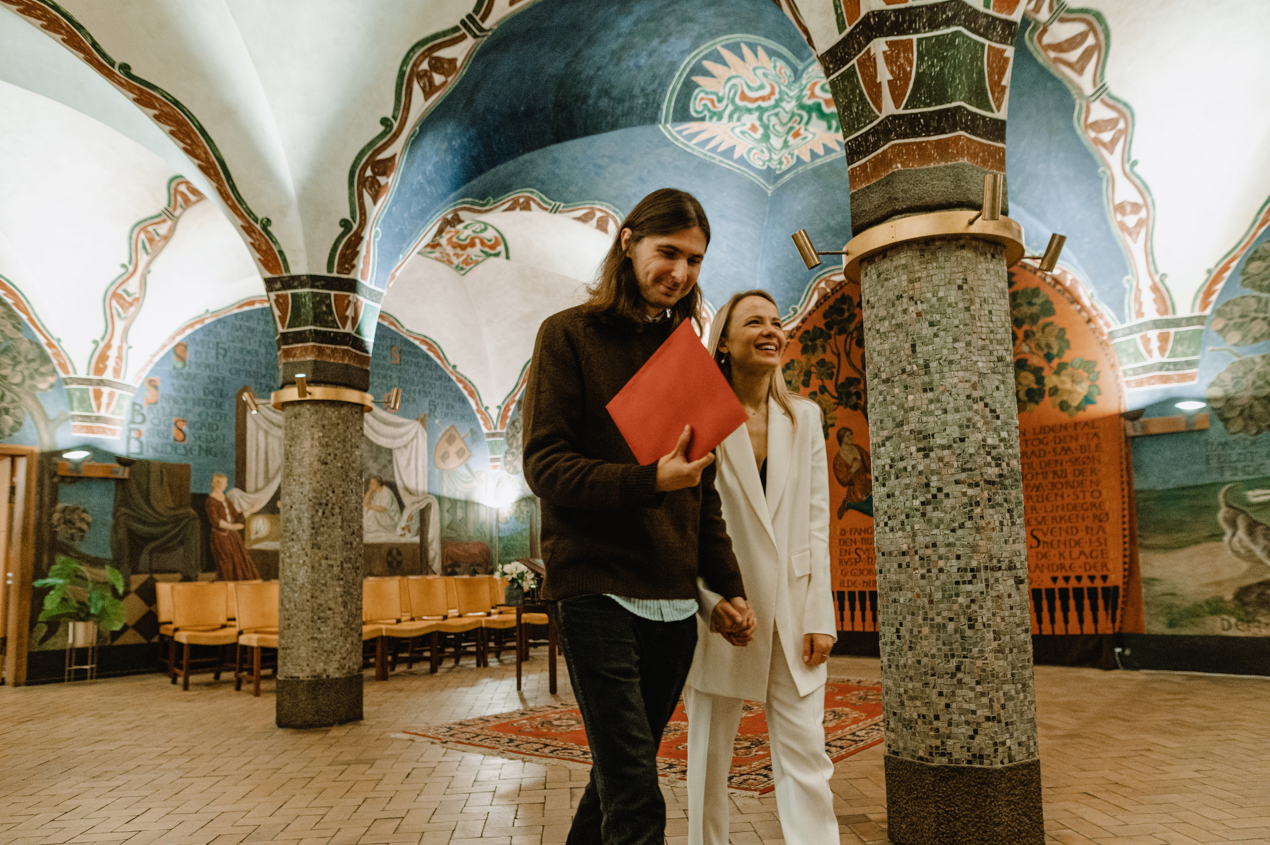 OLGA & ARTEM — Wedding Ceremony at City Hall. Nyfødt, Familie, Bryllupsfotograf Copenhagen Anastasiia Sevriukova
