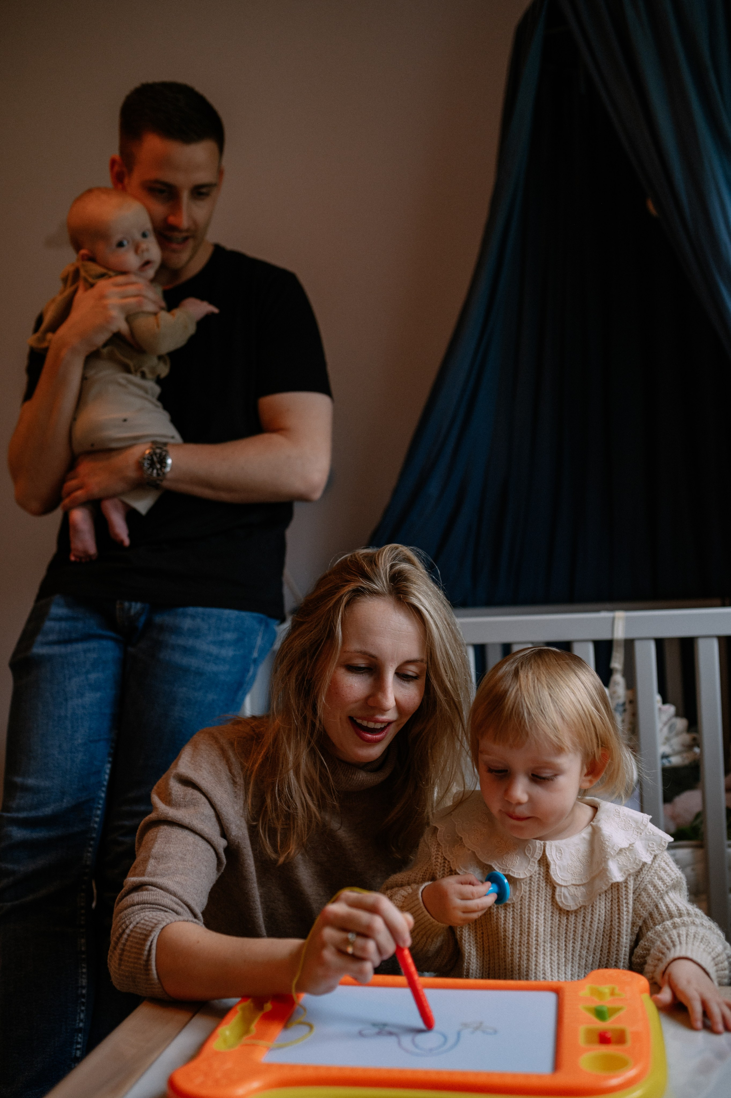 Flora & Dagmar. Nyfødt, Familie, Bryllupsfotograf Copenhagen Anastasiia Sevriukova