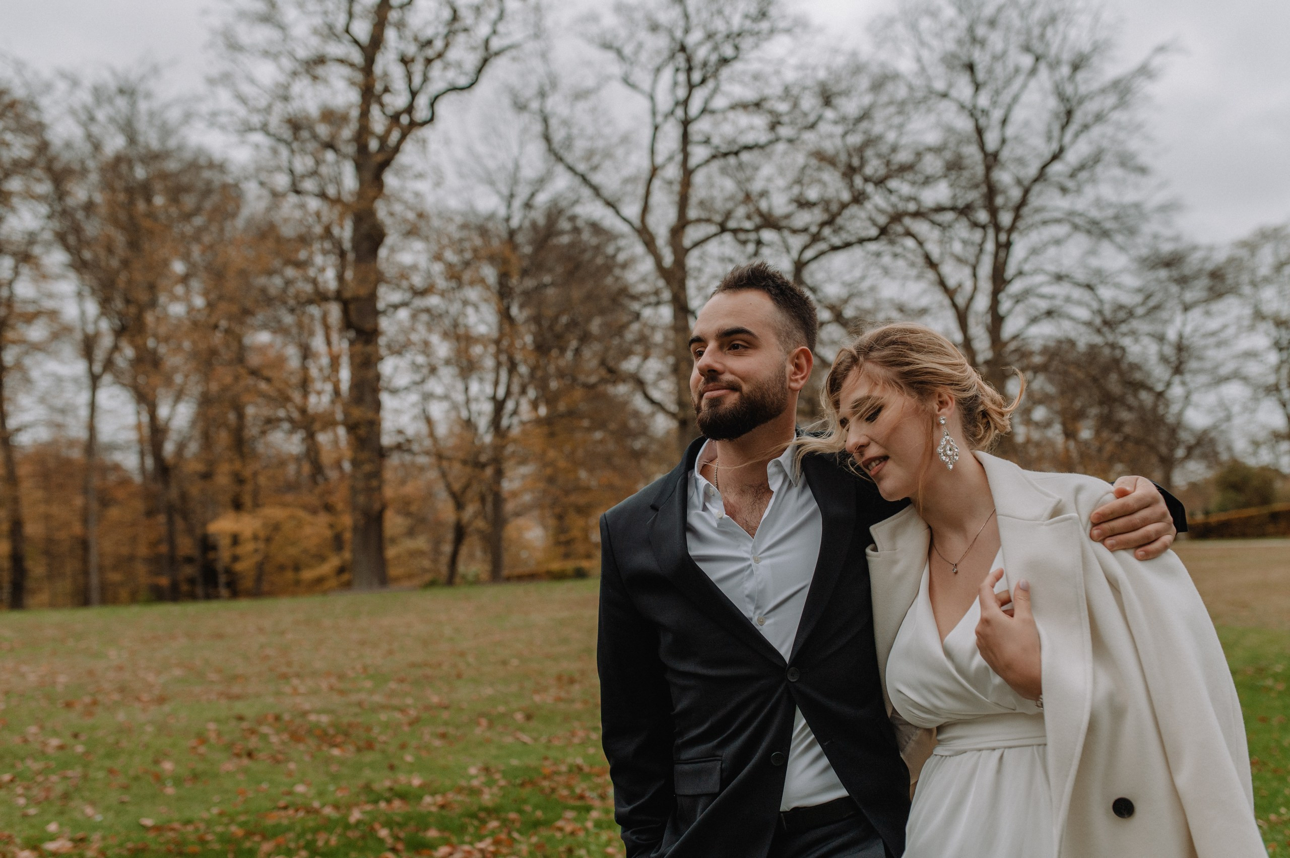KATYA & DAVID- Elopement in Hillerød. Nyfødt, Familie, Bryllupsfotograf Copenhagen Anastasiia Sevriukova