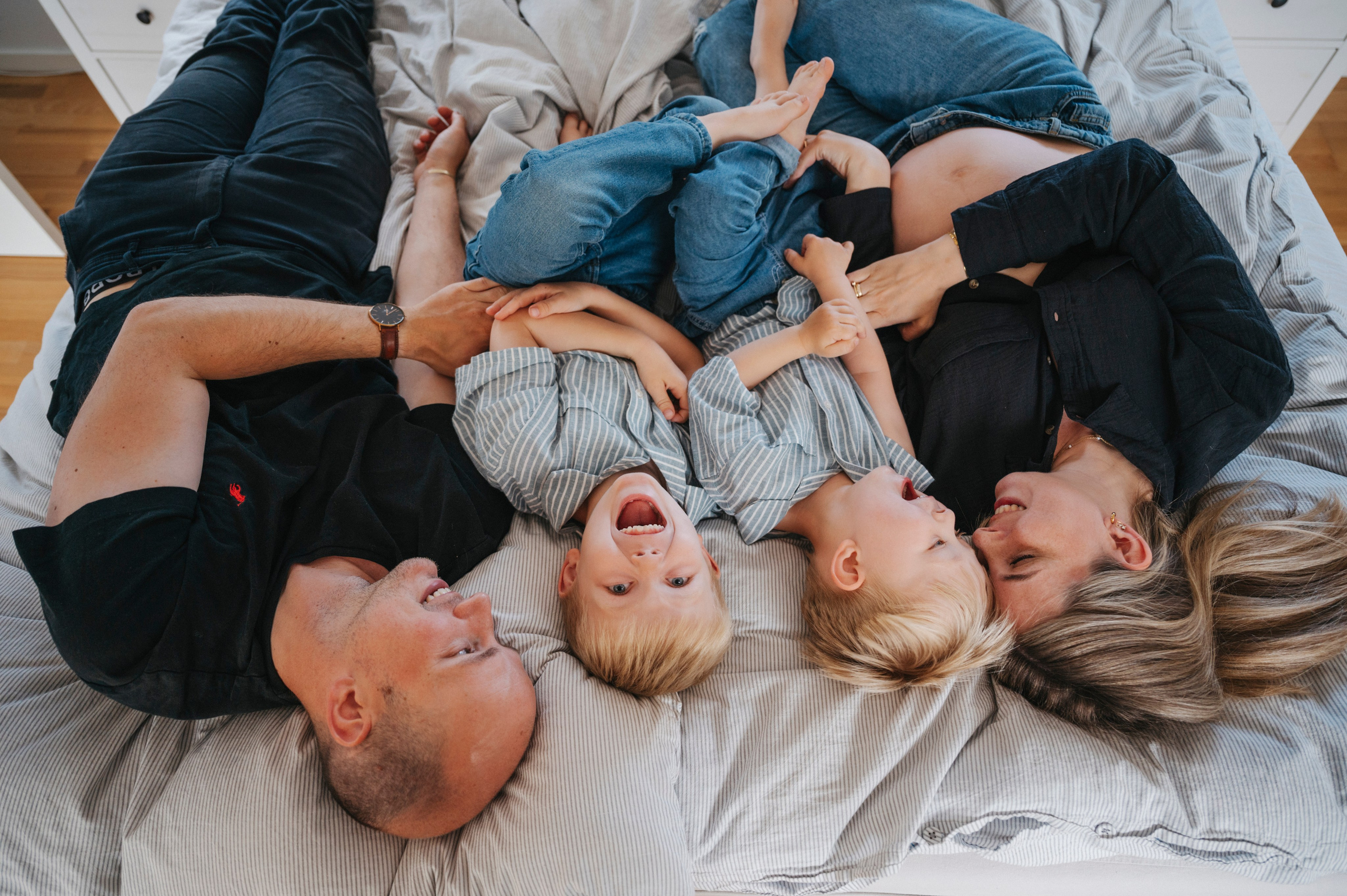 Signe & family. Nyfødt, Familie, Bryllupsfotograf Copenhagen Anastasiia Sevriukova