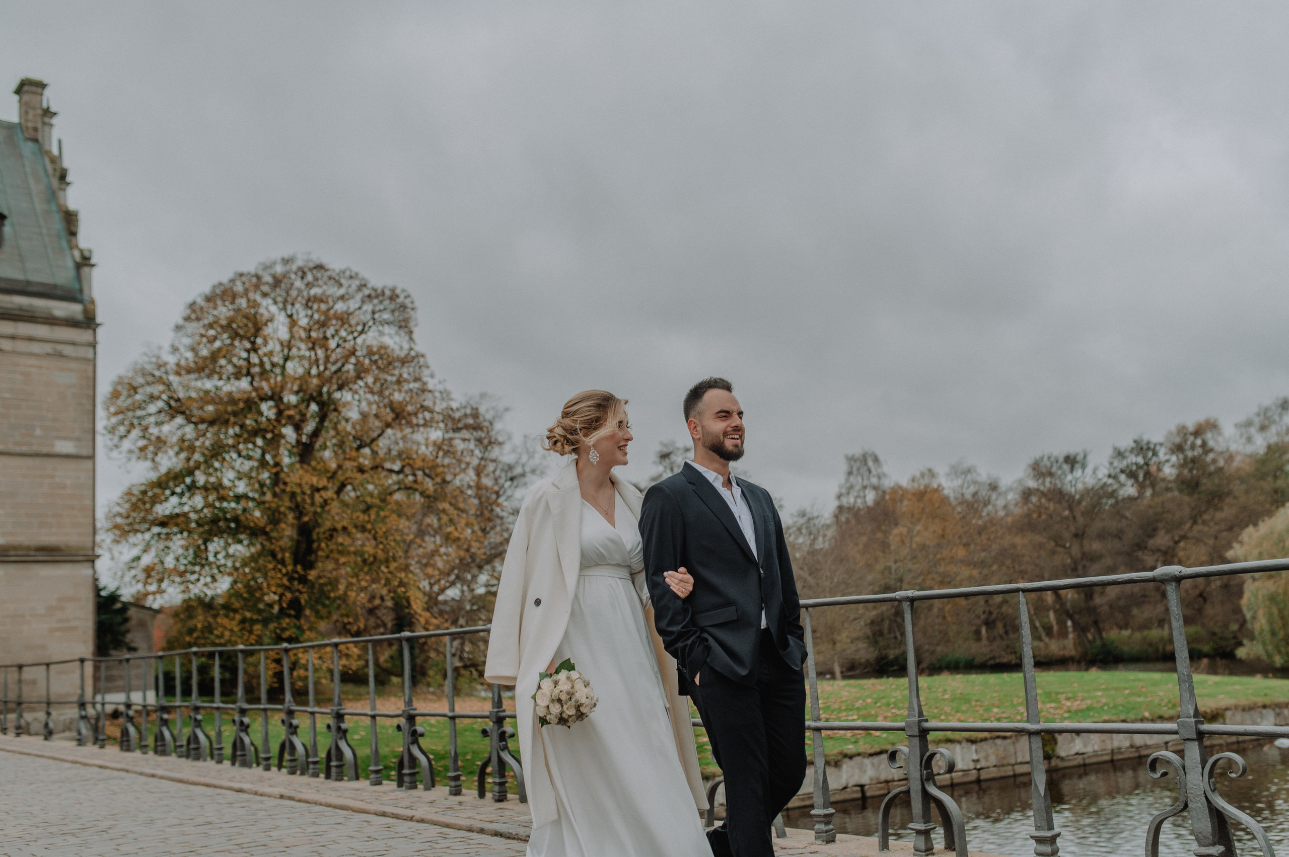 KATYA & DAVID- Elopement in Hillerød. Nyfødt, Familie, Bryllupsfotograf Copenhagen Anastasiia Sevriukova