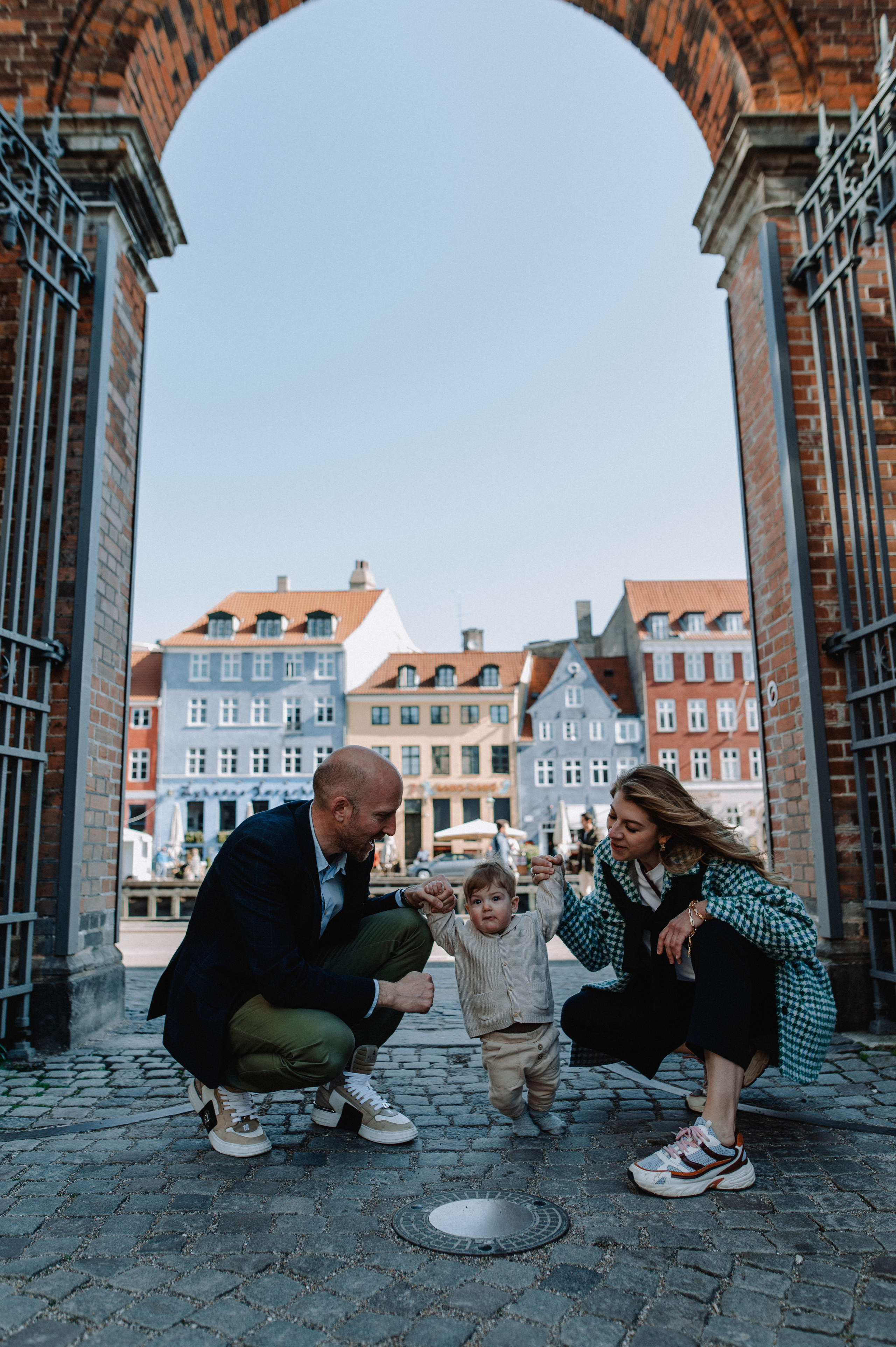 Family visit to Copenhagen. Nyfødt, Familie, Bryllupsfotograf Copenhagen Anastasiia Sevriukova