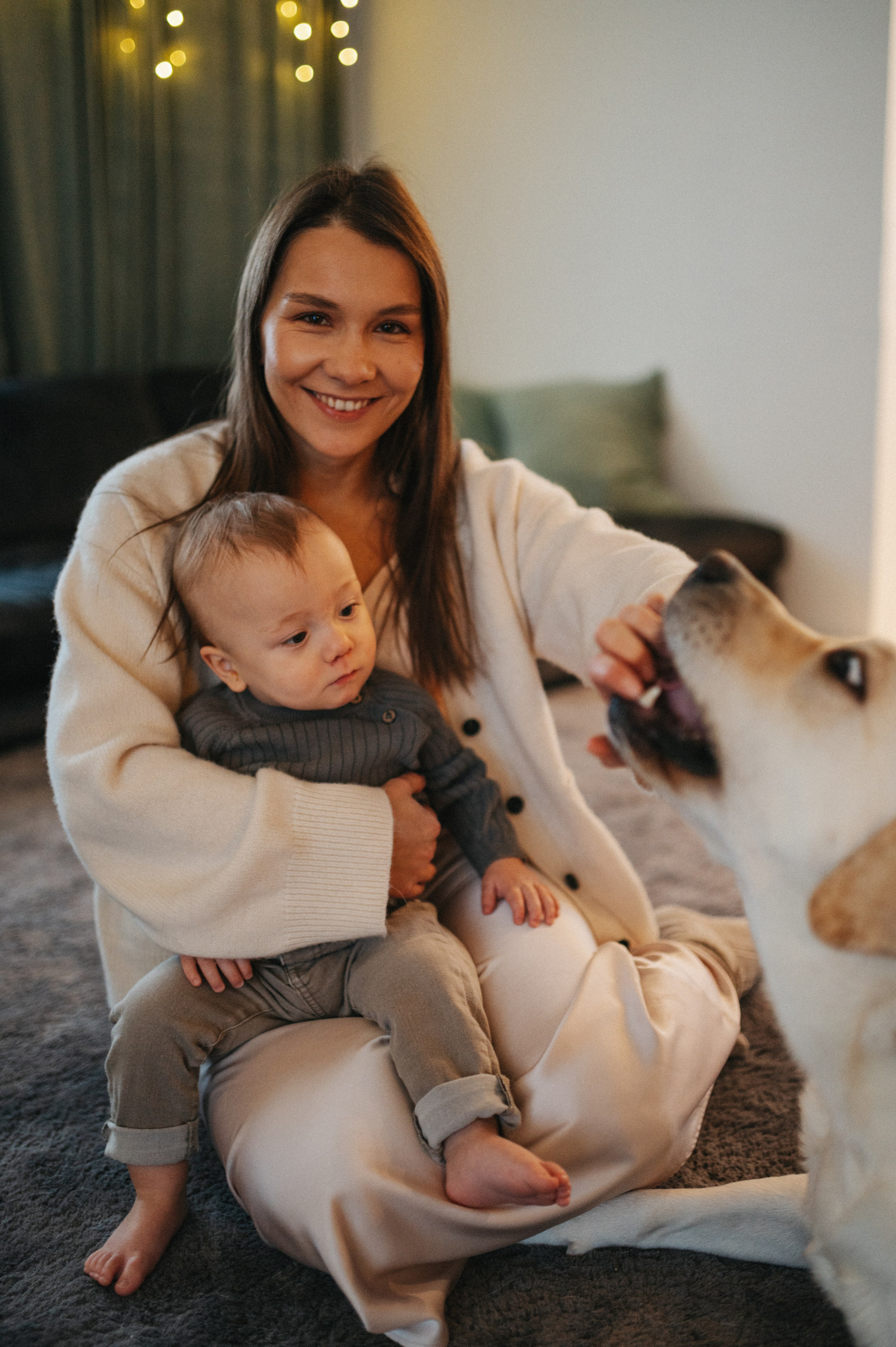 Julia, Mikkel, Teo & Orbit- Christmas story. Nyfødt, Familie, Bryllupsfotograf Copenhagen Anastasiia Sevriukova