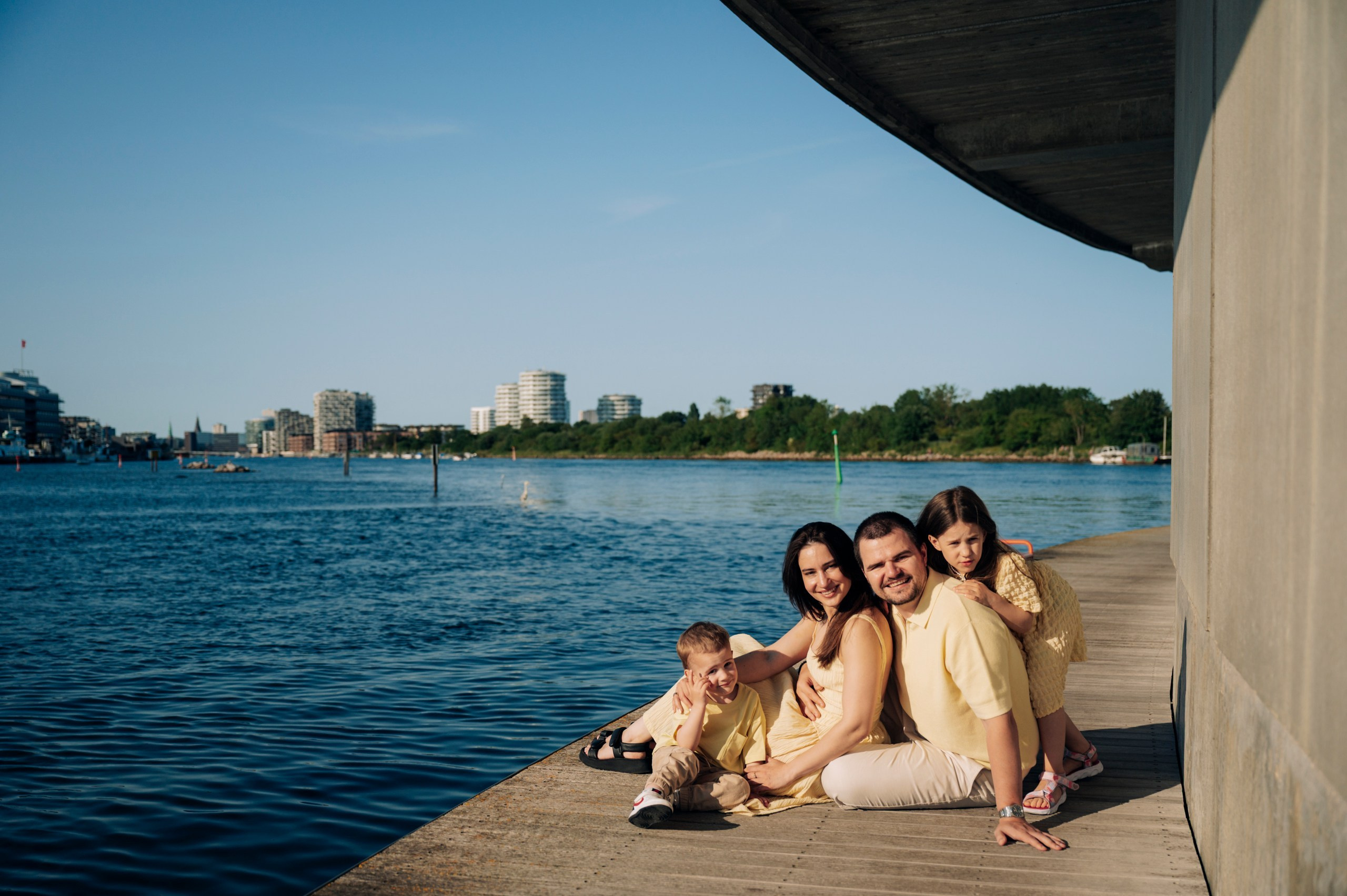 Yellow summer on Sydhavn. Newborn, Family, Wedding photographer Copenhagen Anastasiia Sevriukova