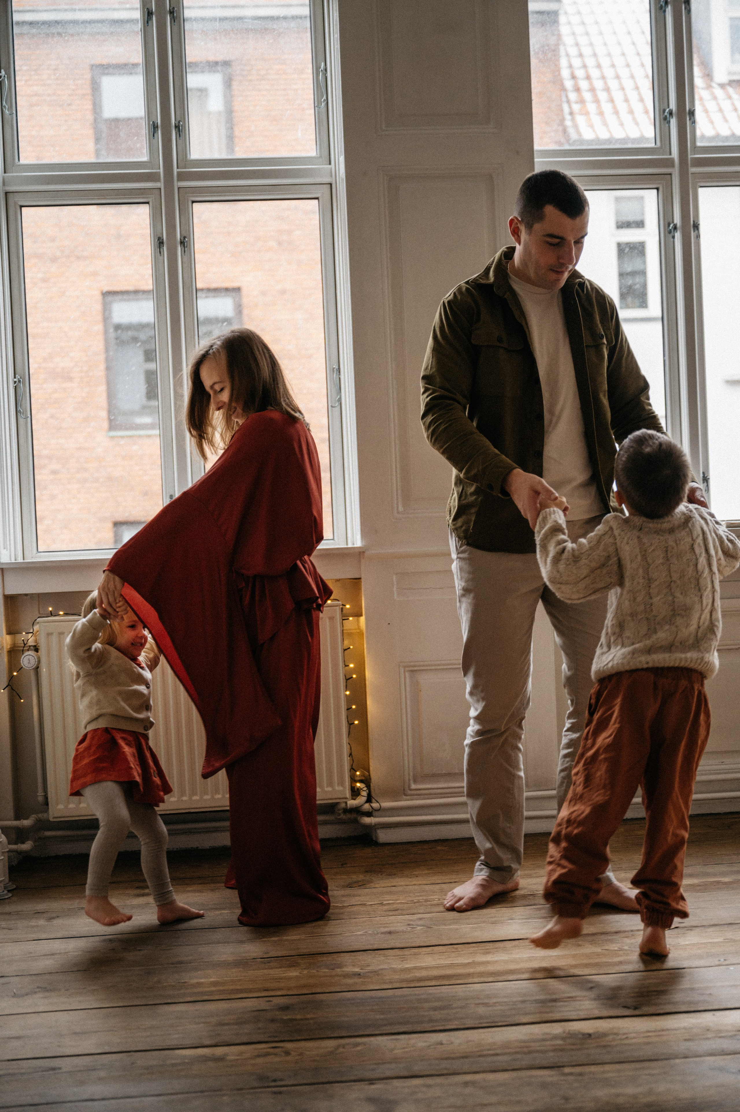 Christmas photosession in Copenhagen photostudio. Newborn, Family, Wedding photographer Copenhagen Anastasiia Sevriukova