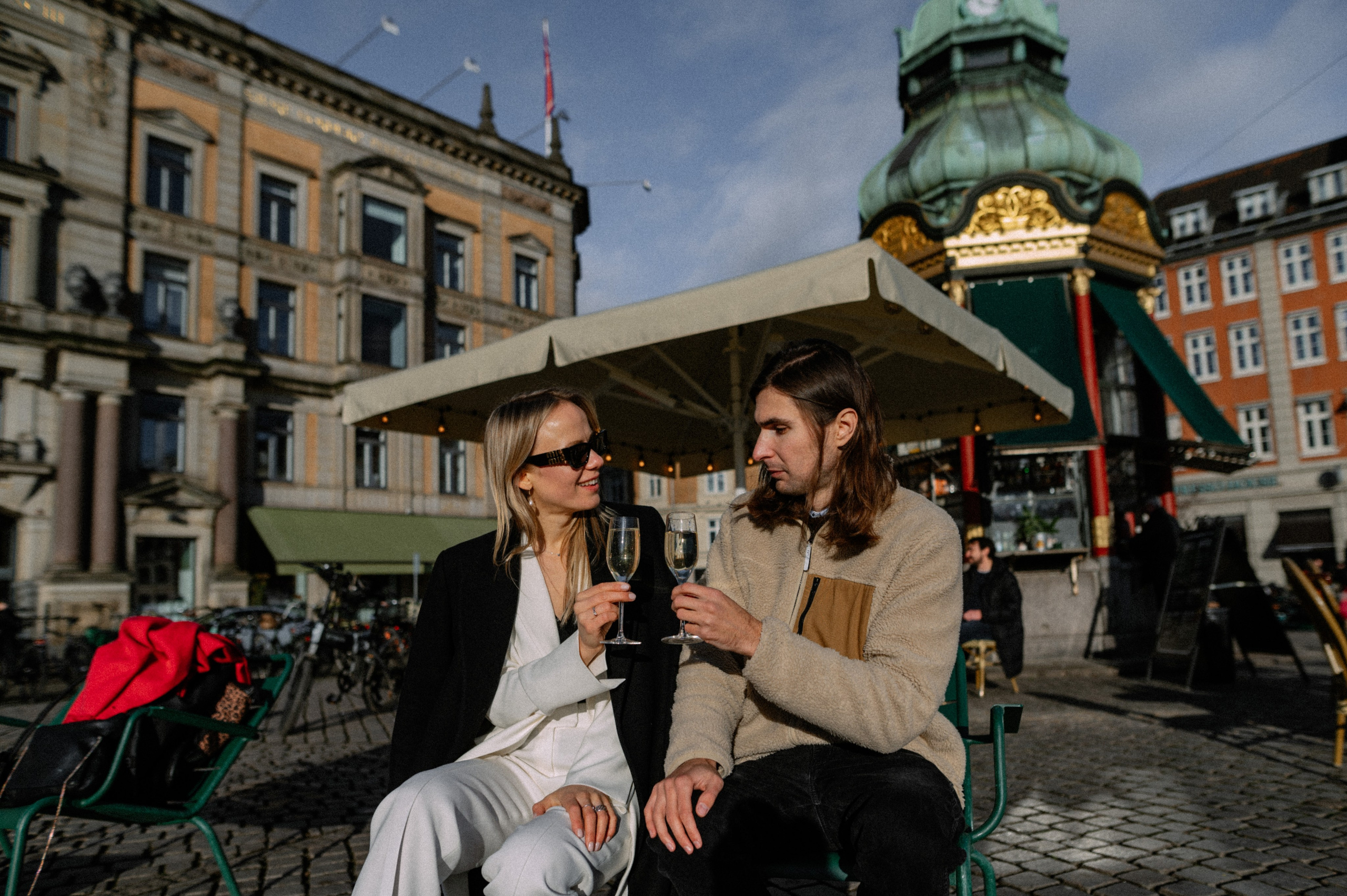 OLGA & ARTEM — Wedding Ceremony at City Hall. Nyfødt, Familie, Bryllupsfotograf Copenhagen Anastasiia Sevriukova