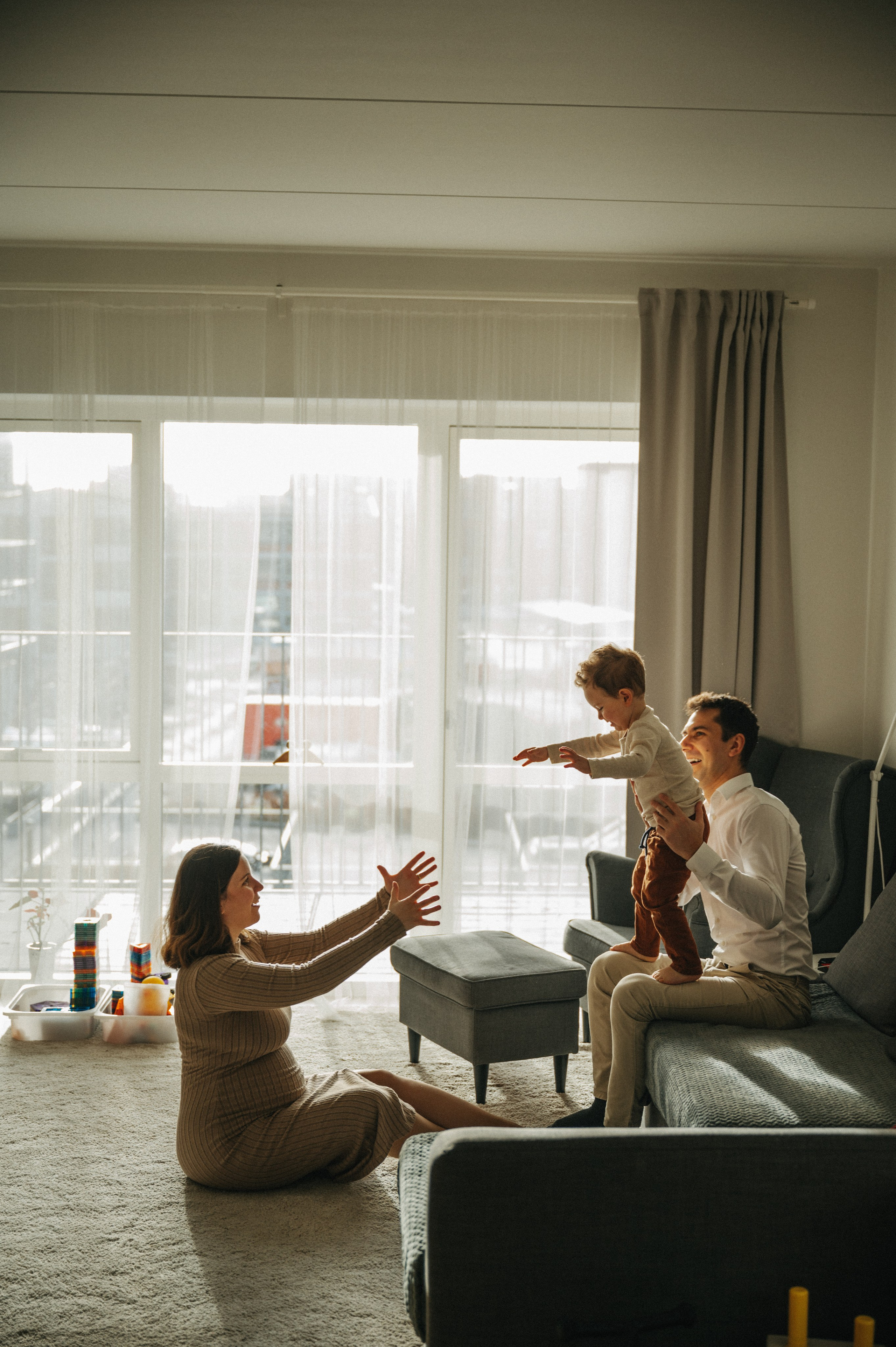 Awaiting for second baby. Nyfødt, Familie, Bryllupsfotograf Copenhagen Anastasiia Sevriukova