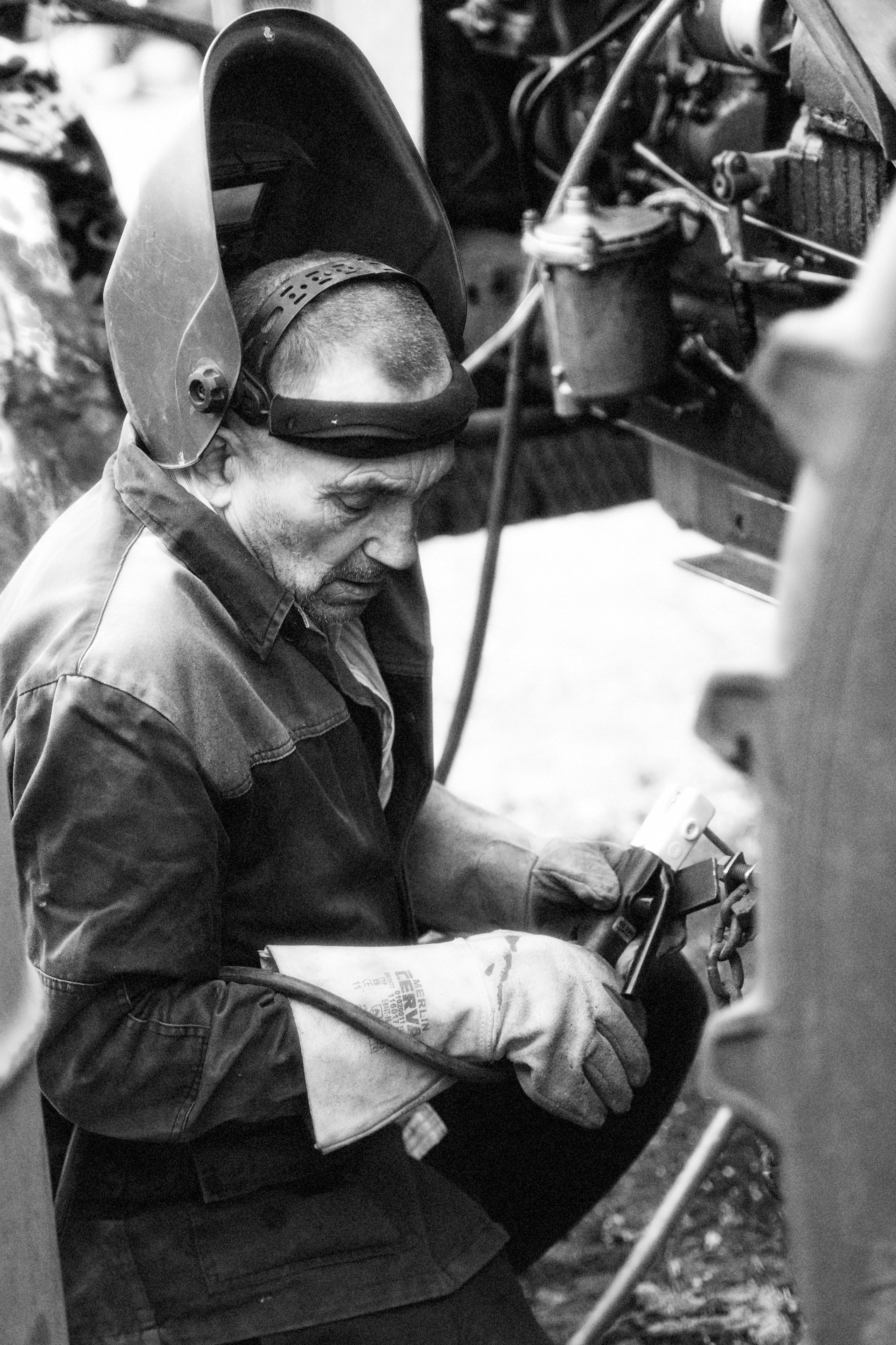 В процессе работы. Фотограф Натали Кошевая _ Днепр, Подгородное