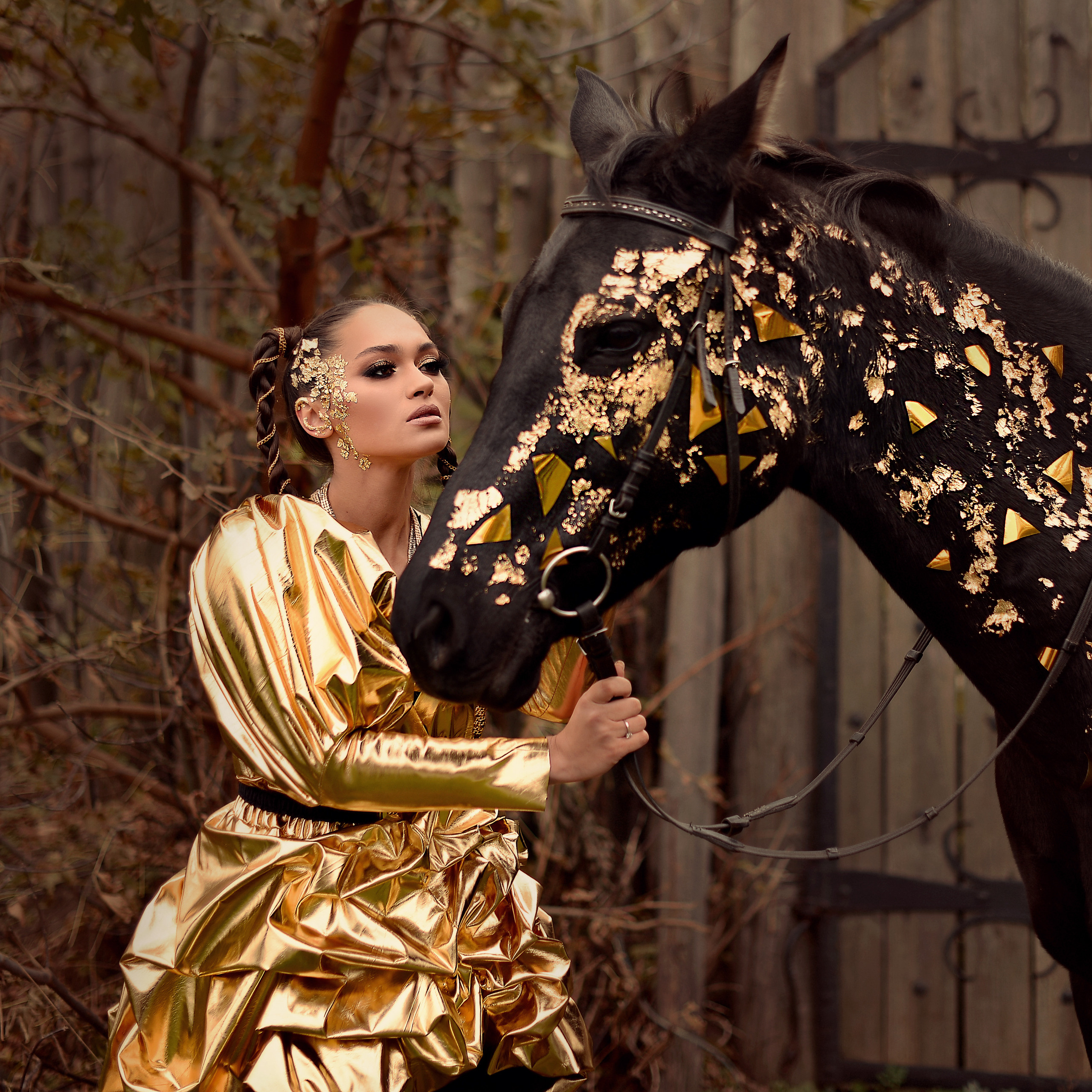 Идейная съёмка_Золотая фотосессия. Фотограф Натали Кошевая _ Днепр, Подгородное