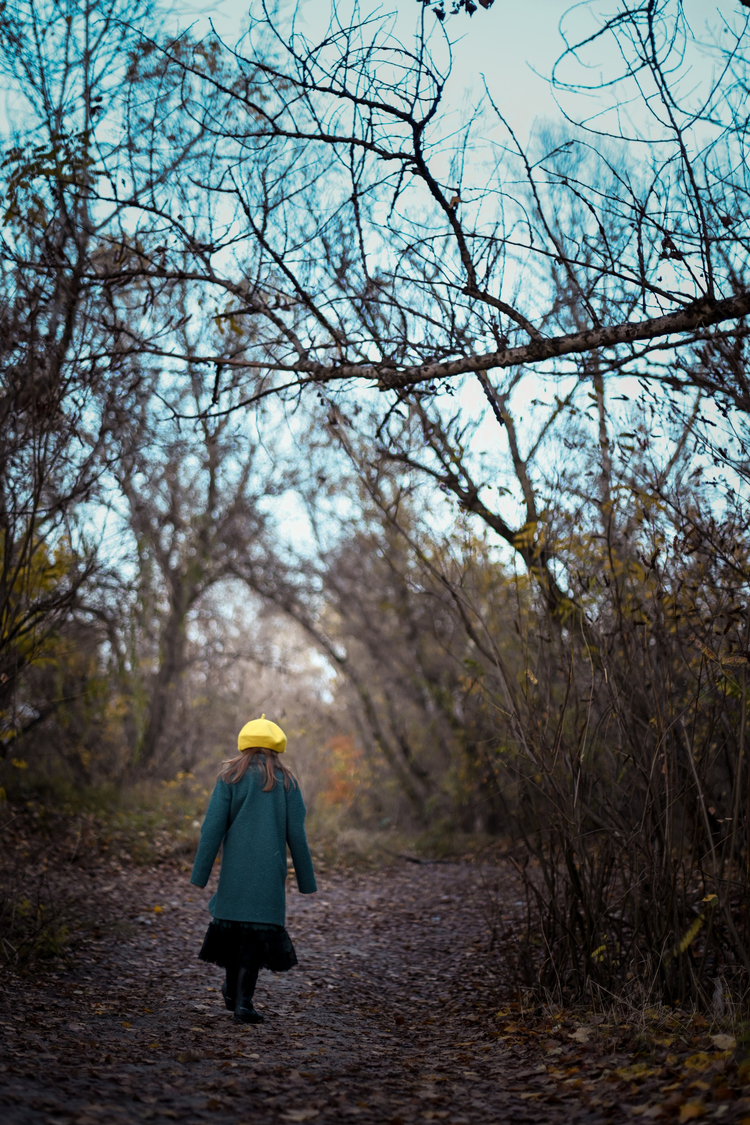 Осень в берете. Фотограф Натали Кошевая _ Днепр, Подгородное
