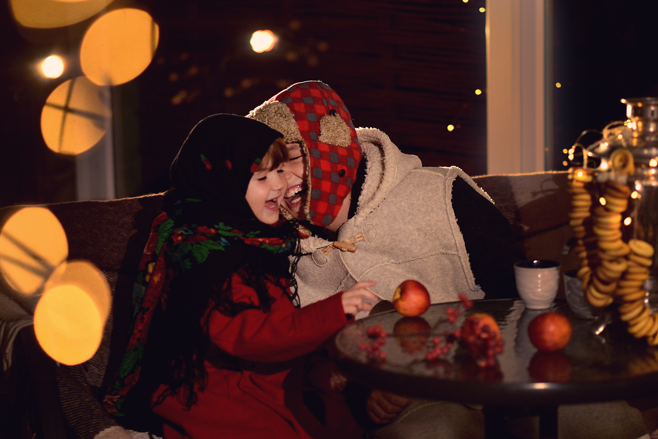 Новогодняя фотосъёмка на улице_фотозона Вечера на Хуторе. Фотограф Натали Кошевая _ Днепр, Подгородное