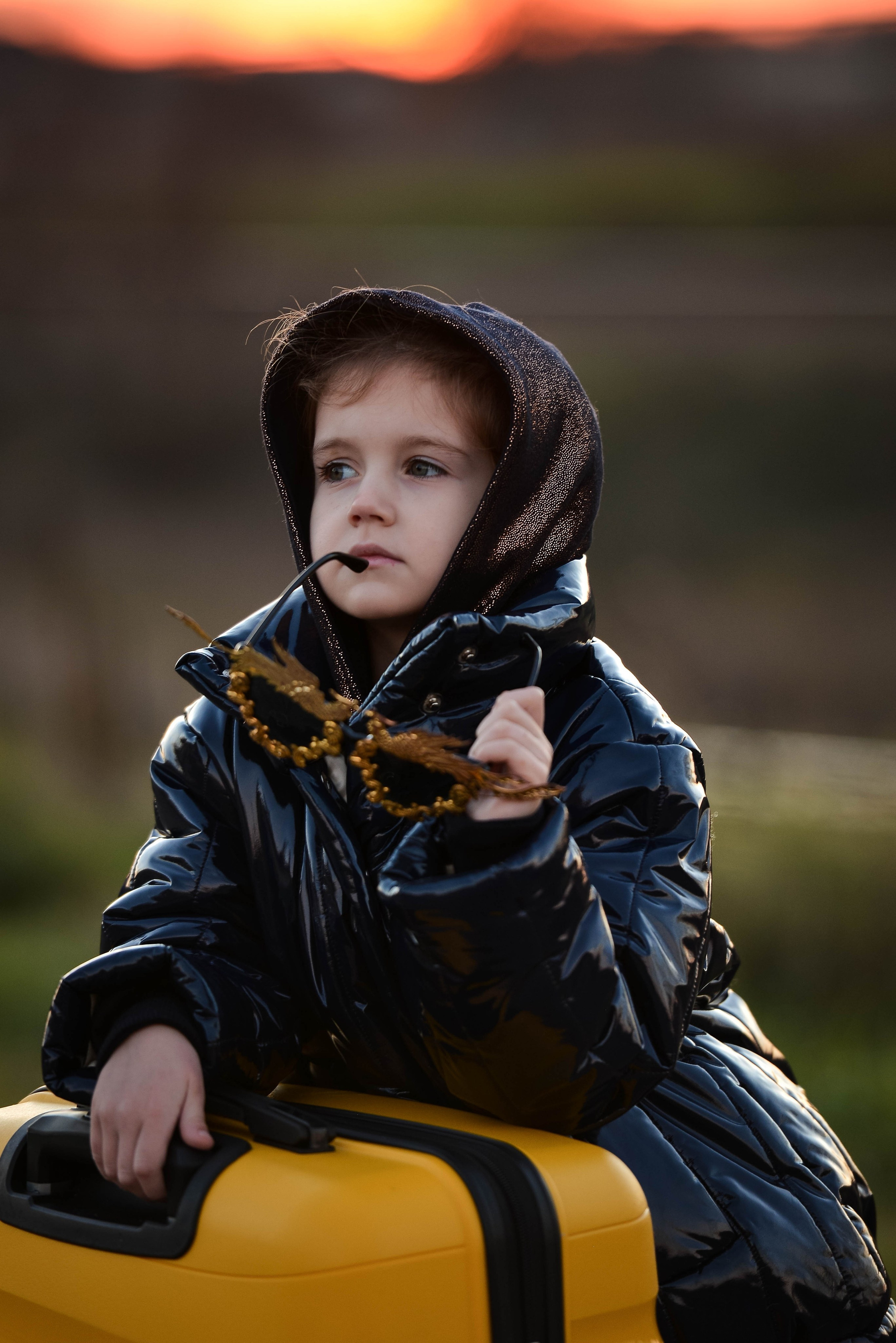 Жёлтый чемодан. Фотограф Натали Кошевая _ Днепр, Подгородное