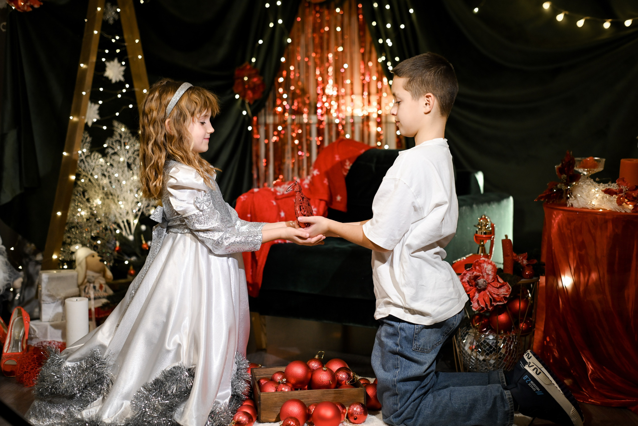 Детки и Рождество. Фотограф Натали Кошевая _ Днепр, Подгородное