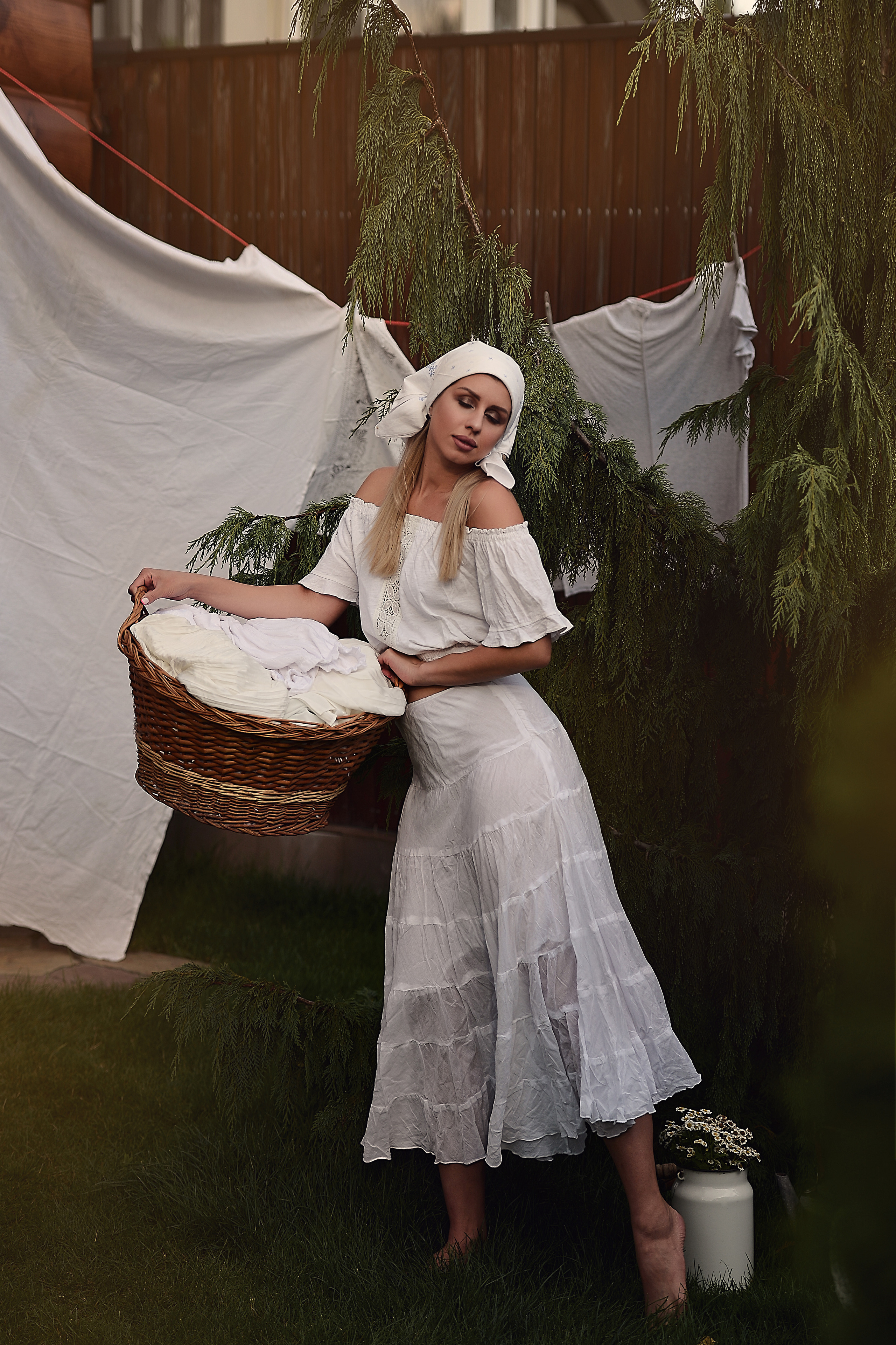 Летняя стирка. Фотограф Натали Кошевая _ Днепр, Подгородное