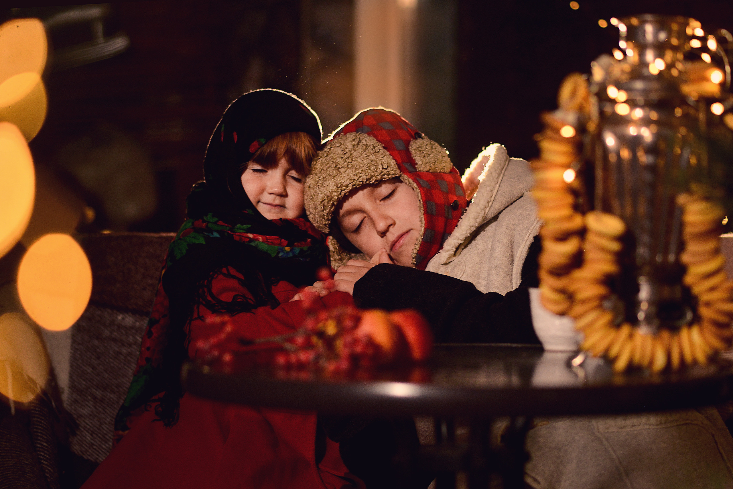 Новогодняя фотосъёмка на улице_фотозона Вечера на Хуторе. Фотограф Натали Кошевая _ Днепр, Подгородное