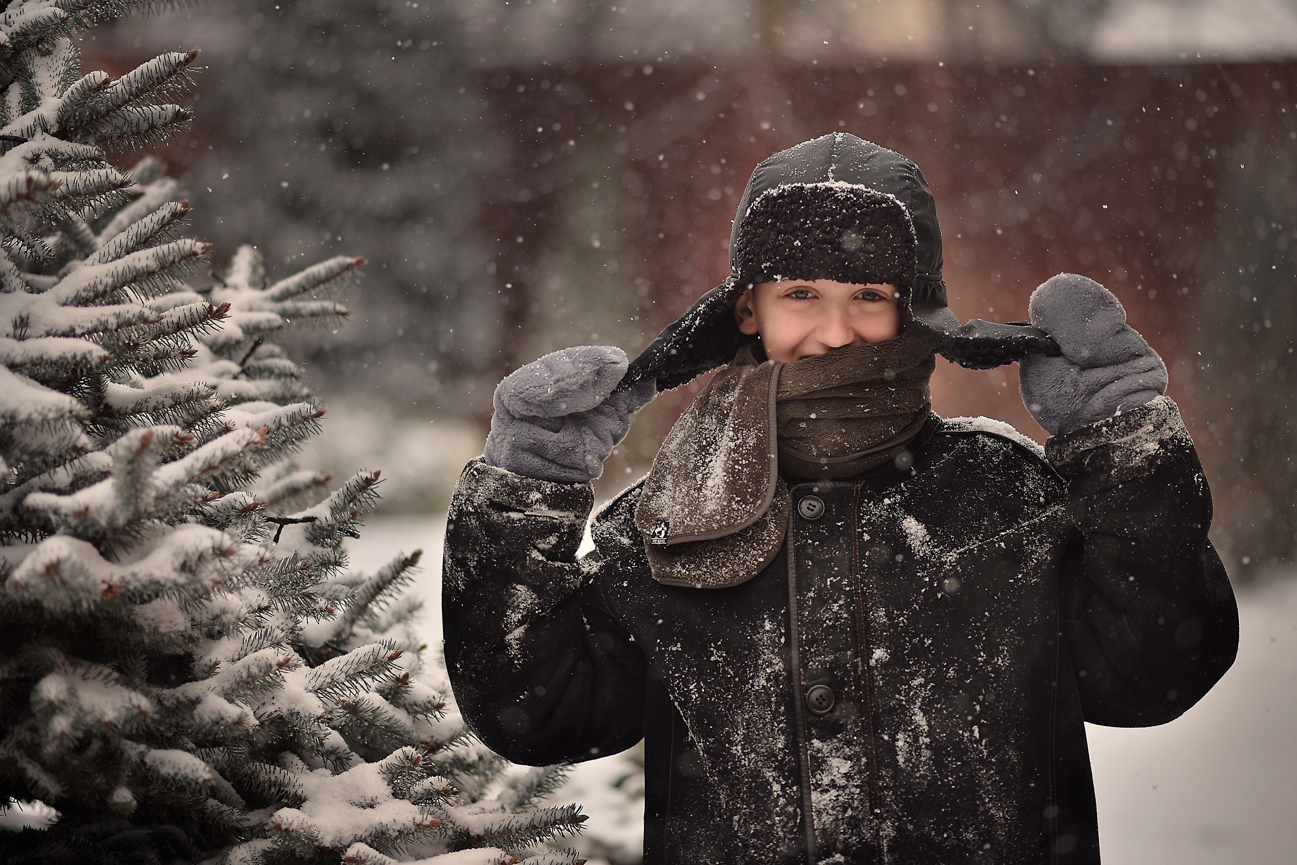 Февральская вьюга. Фотограф Натали Кошевая _ Днепр, Подгородное
