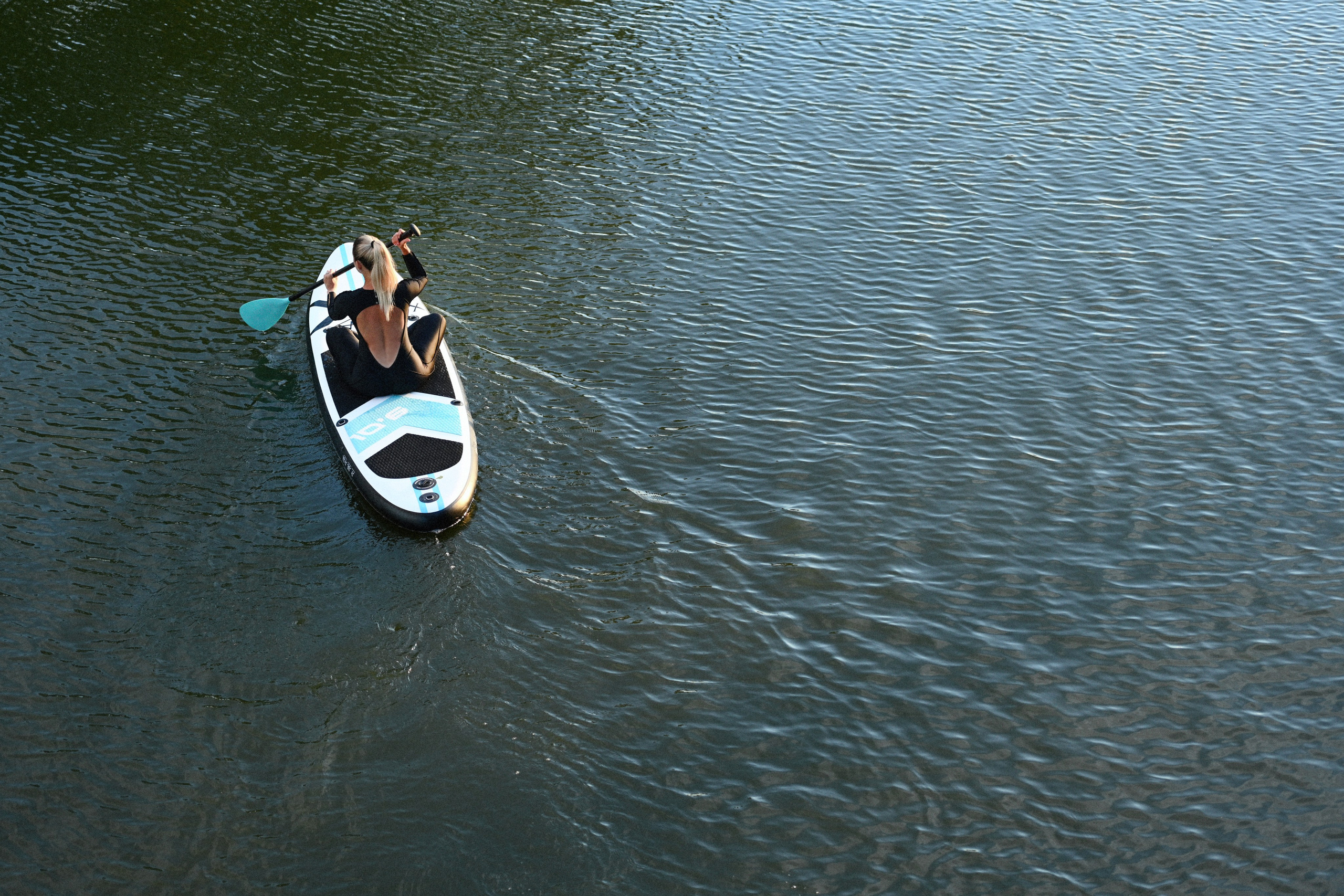 Закат на сап доске. Фотограф Натали Кошевая _ Днепр, Подгородное