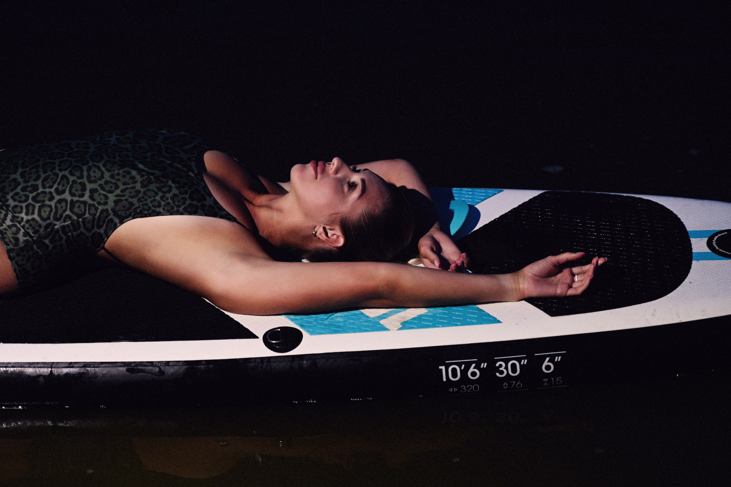 Закат на сап доске. Фотограф Натали Кошевая _ Днепр, Подгородное