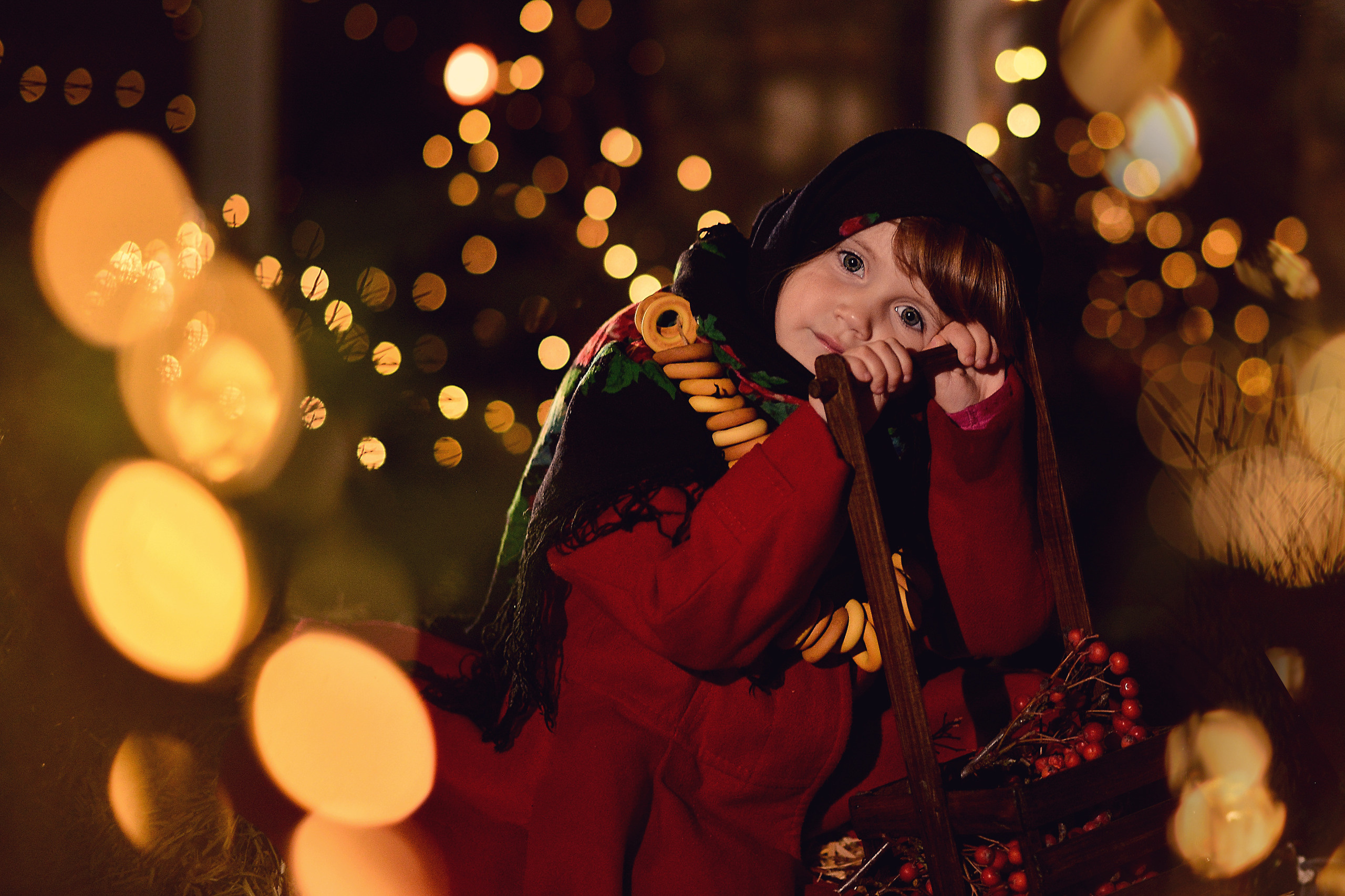 Новогодняя фотосъёмка на улице_фотозона Вечера на Хуторе. Фотограф Натали Кошевая _ Днепр, Подгородное