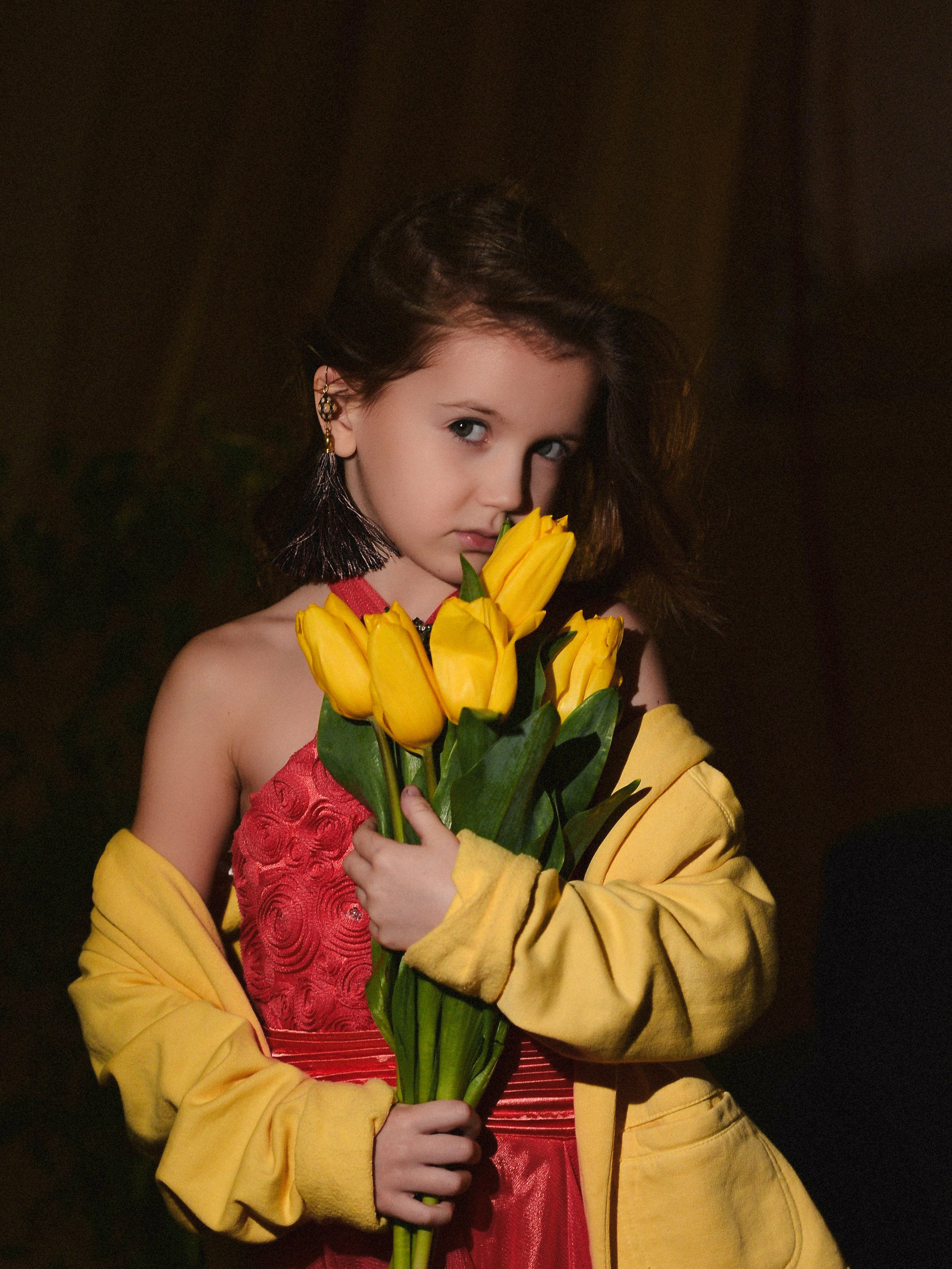 Желтые тюльпаны. Фотограф Натали Кошевая _ Днепр, Подгородное