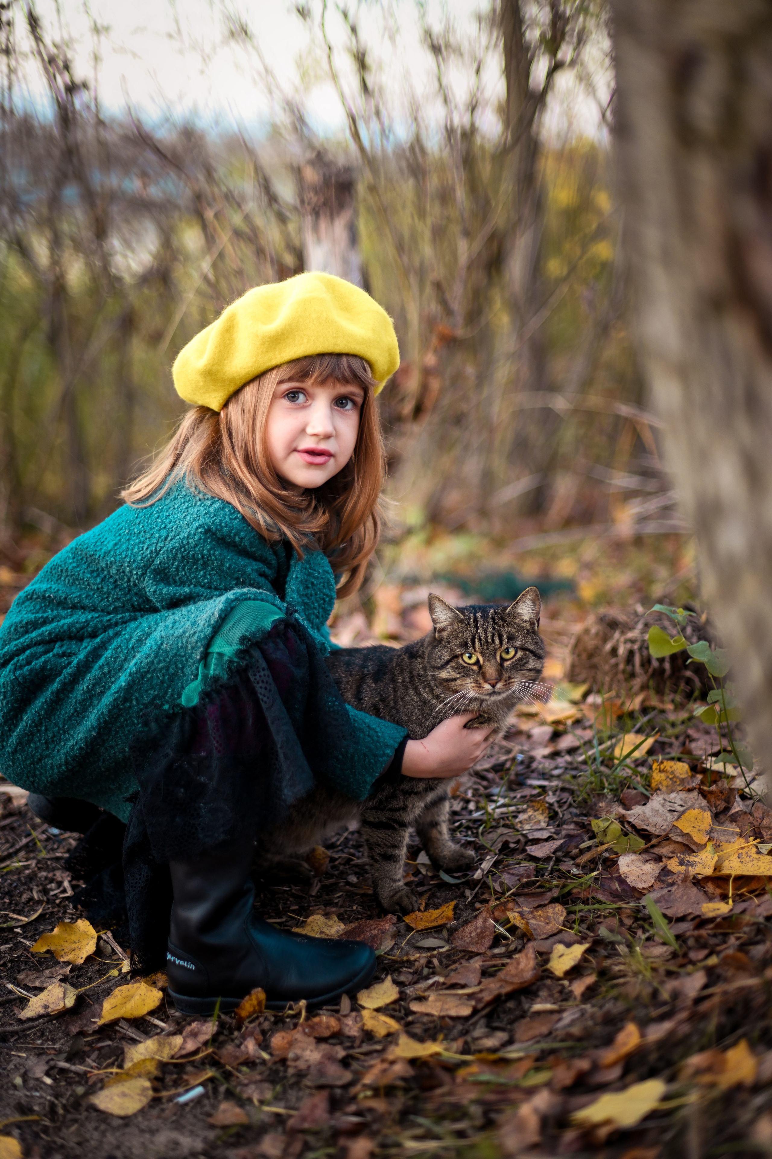 Осень в берете. Фотограф Натали Кошевая _ Днепр, Подгородное