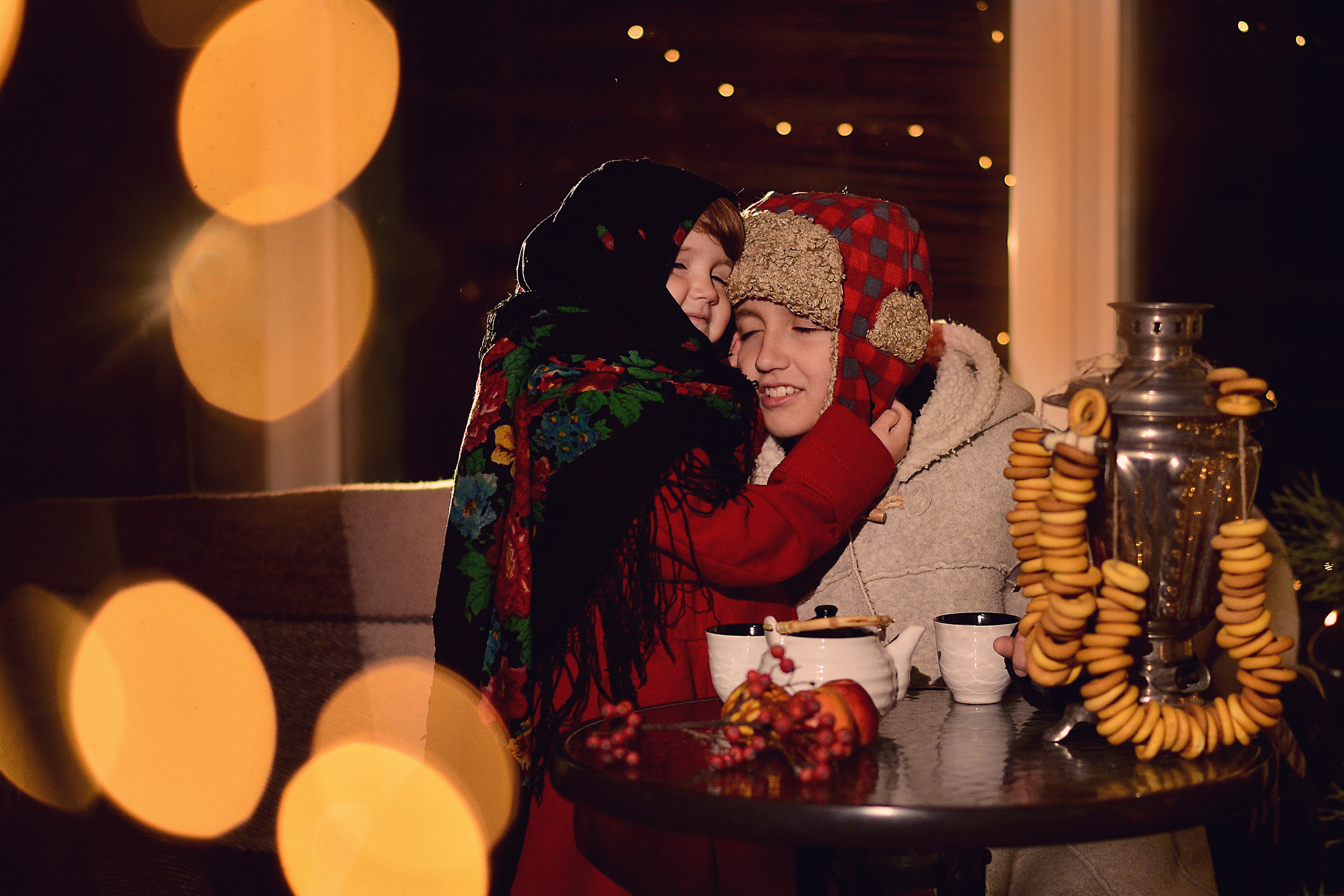 Новогодняя фотосъёмка на улице_фотозона Вечера на Хуторе. Фотограф Натали Кошевая _ Днепр, Подгородное