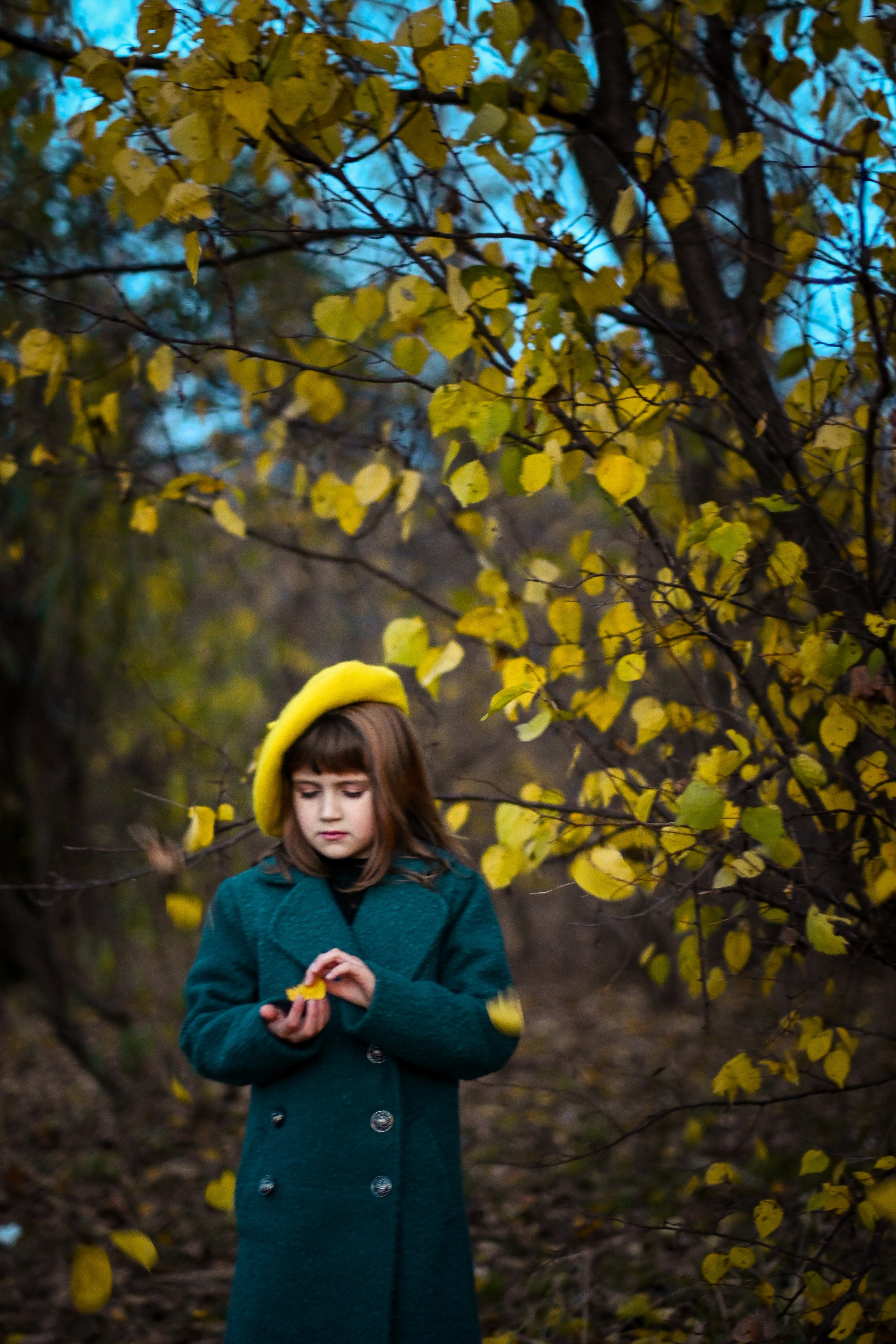 Осень в берете. Фотограф Натали Кошевая _ Днепр, Подгородное