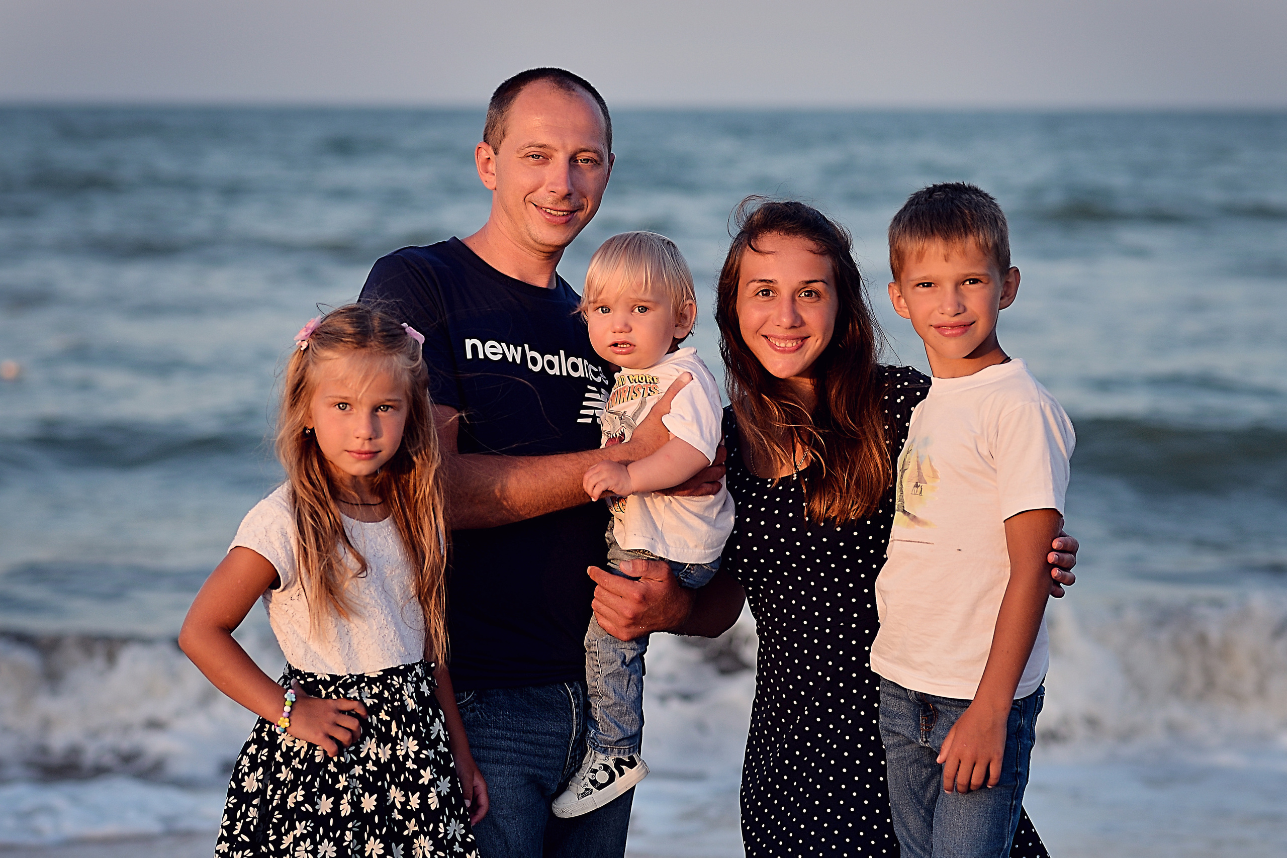 Семейная прогулка на берегу моря. Фотограф Натали Кошевая _ Днепр, Подгородное