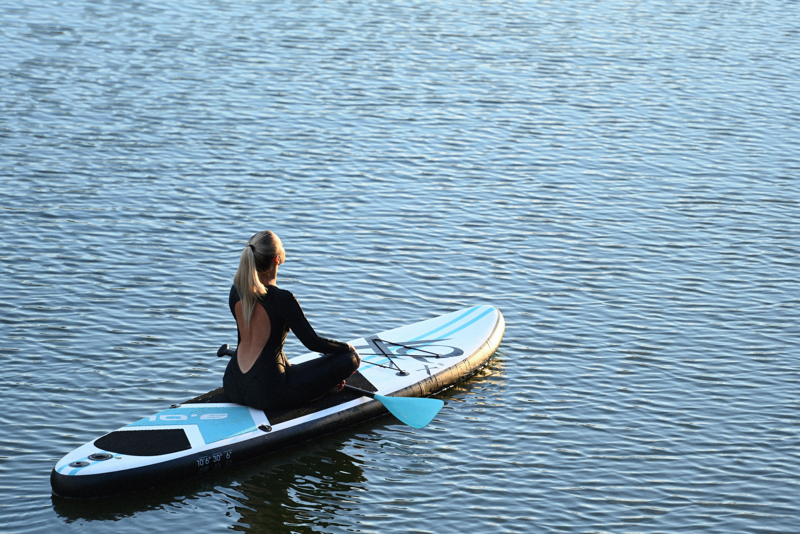 Закат на сап доске. Фотограф Натали Кошевая _ Днепр, Подгородное