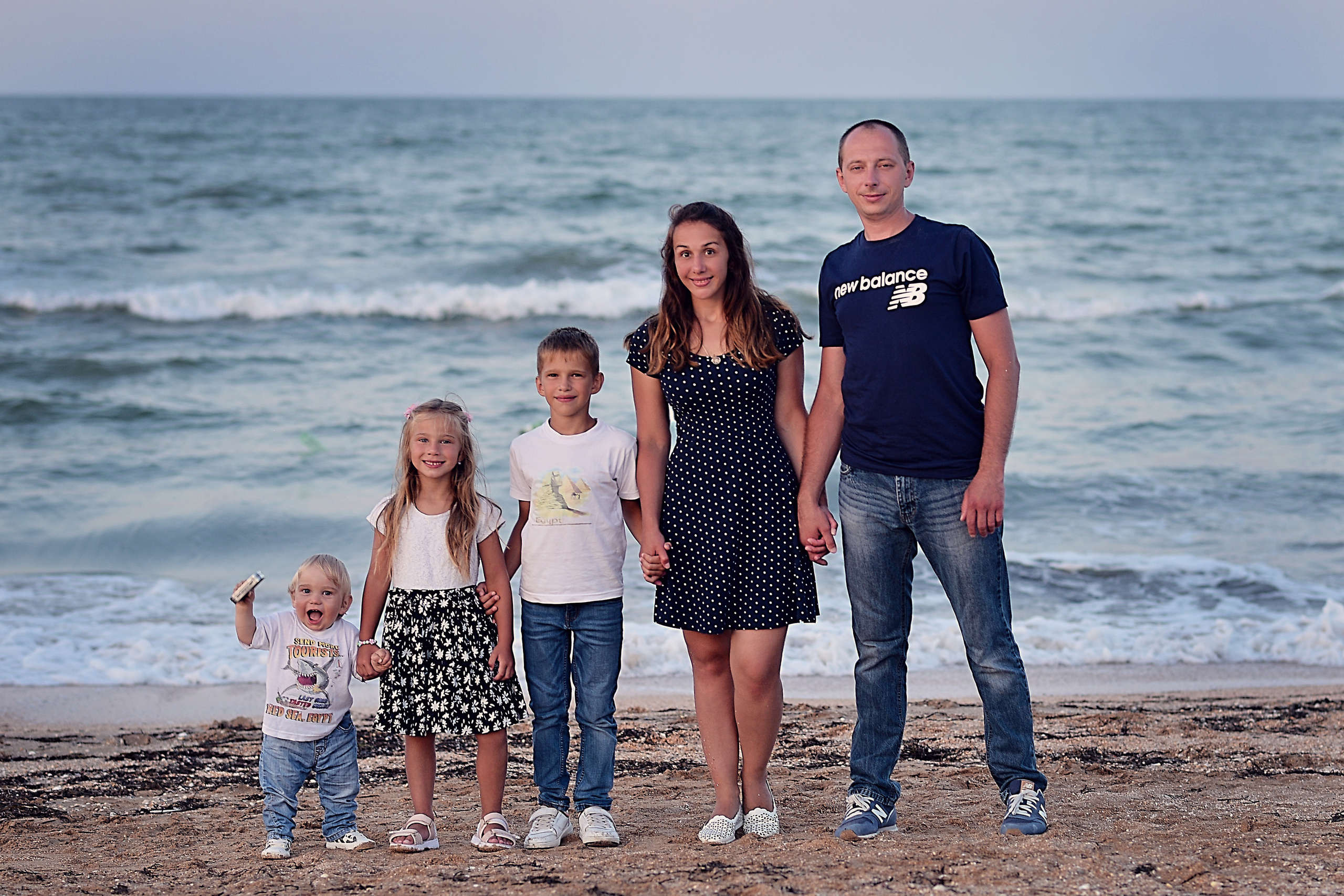 Семейная прогулка на берегу моря. Фотограф Натали Кошевая _ Днепр, Подгородное