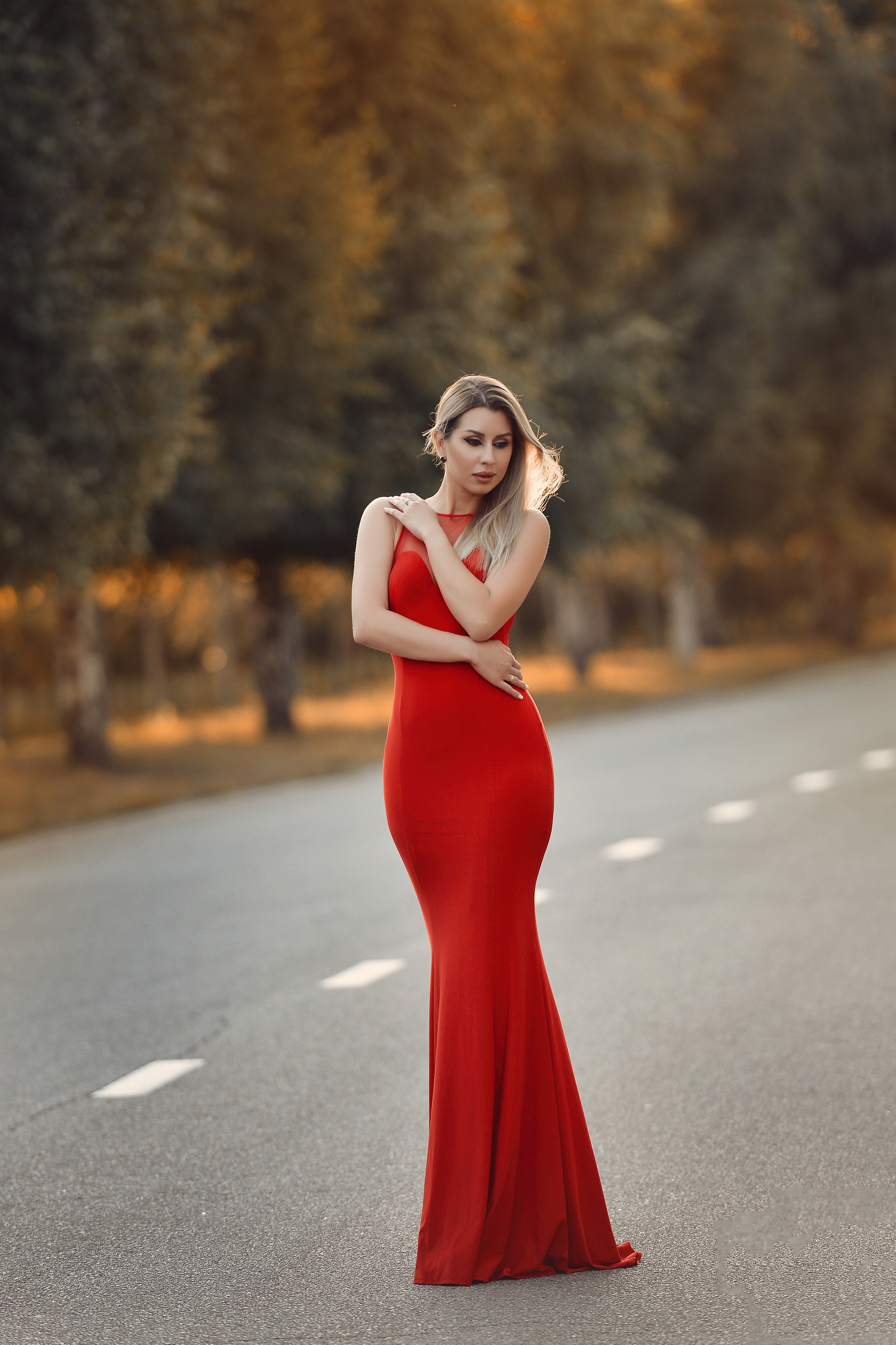 Красное платье. Фотограф Натали Кошевая _ Днепр, Подгородное