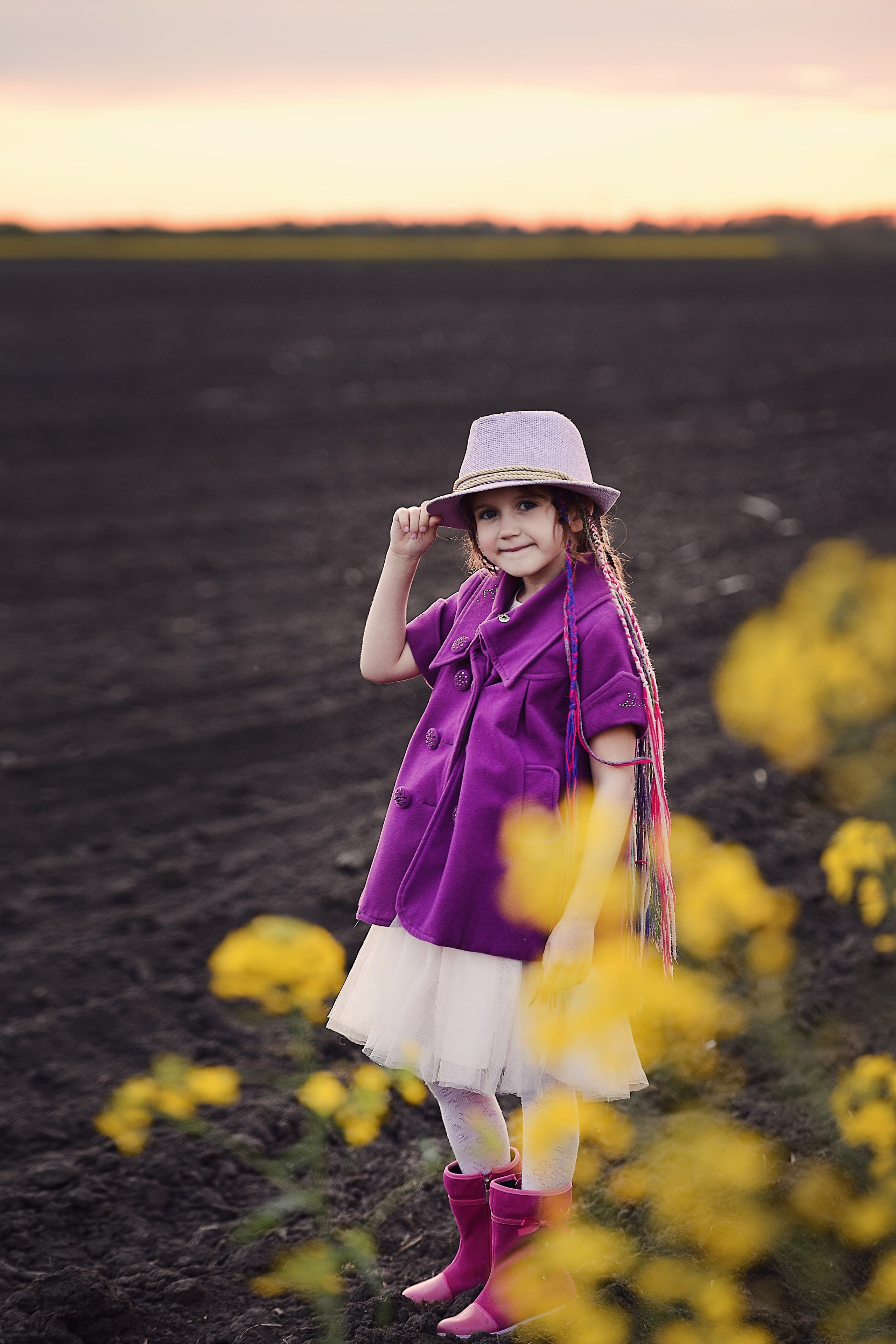 В жёлтом поле. Фотограф Натали Кошевая _ Днепр, Подгородное