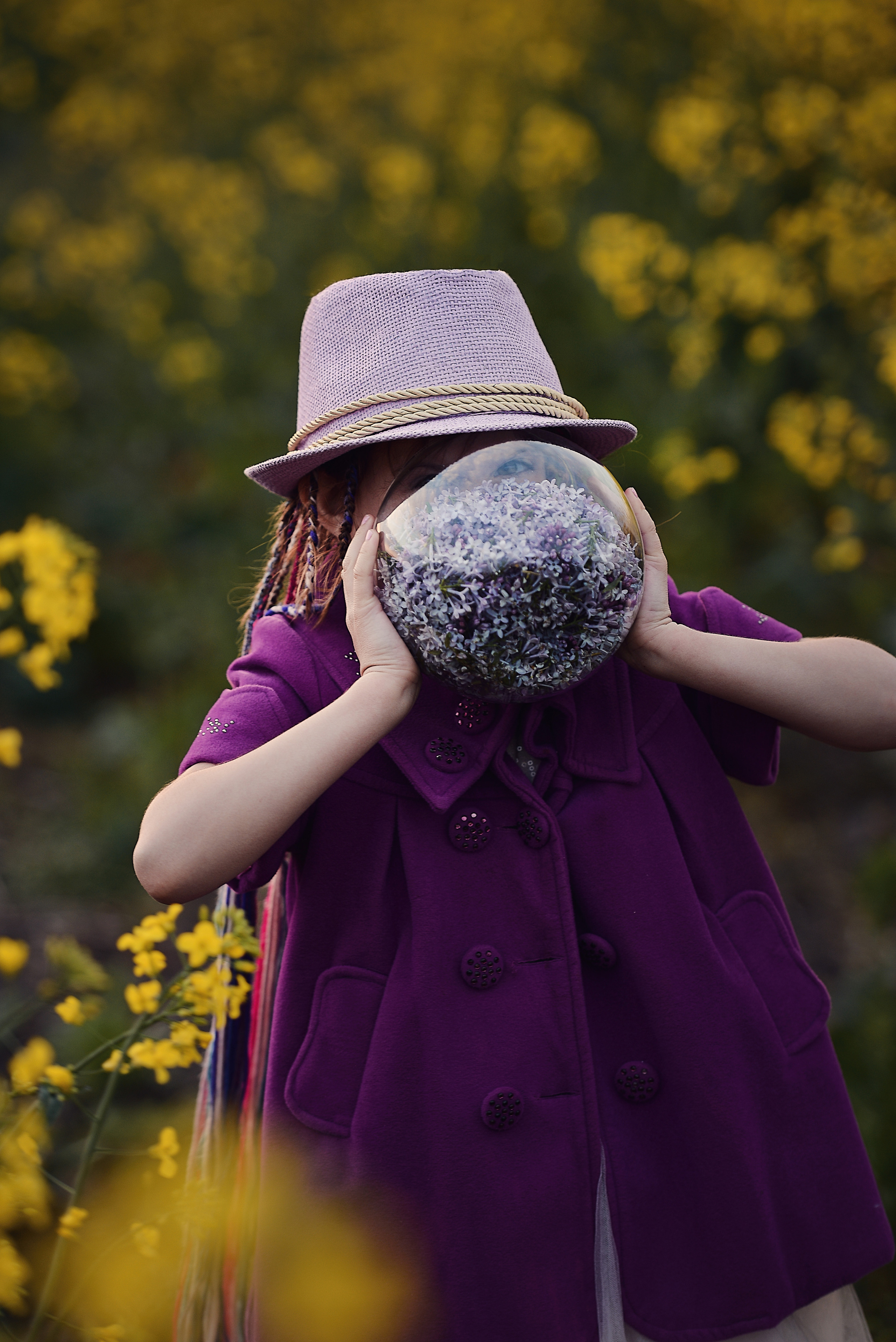 Закат на желтом поле. Фотограф Натали Кошевая _ Днепр, Подгородное