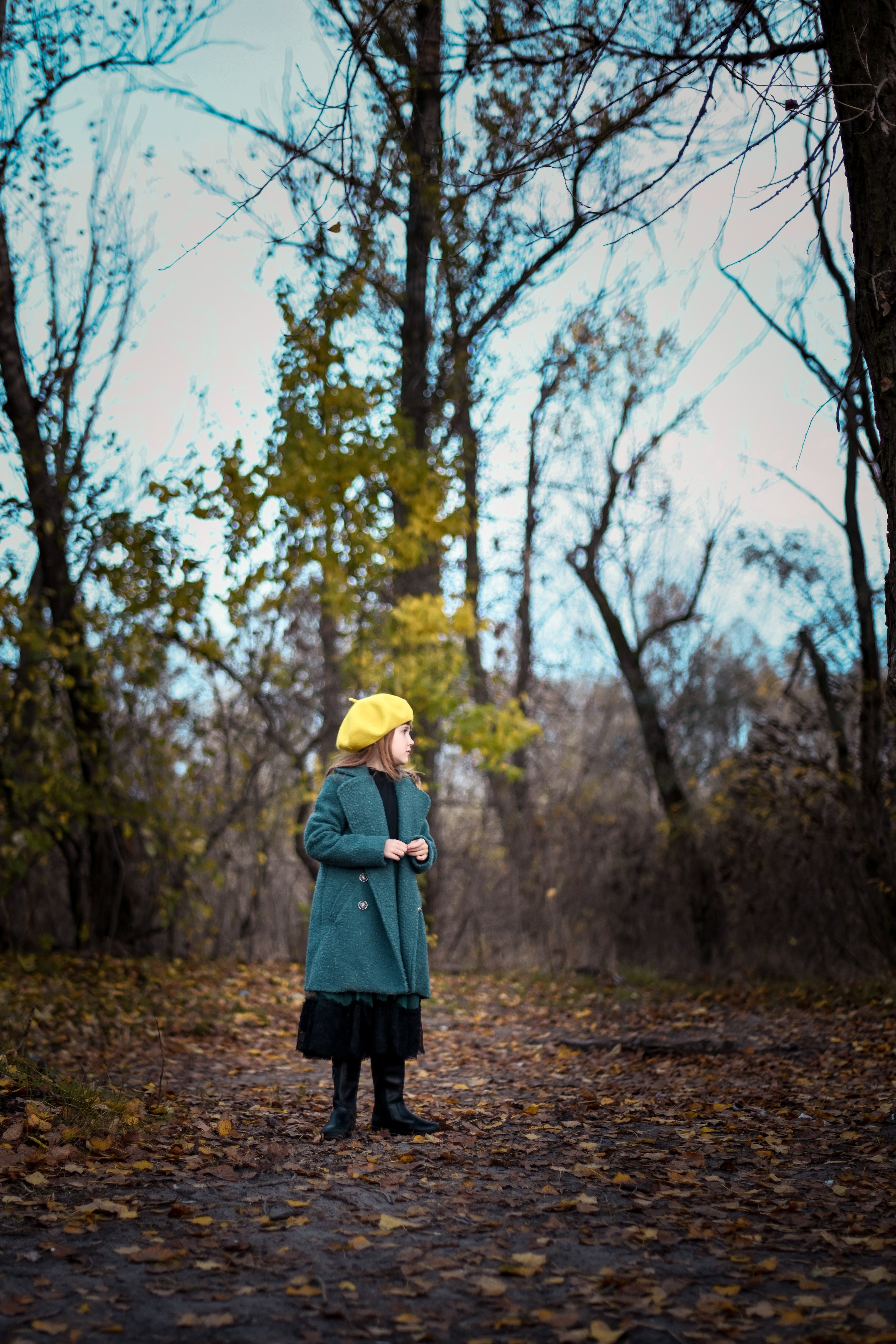 Осень в берете. Фотограф Натали Кошевая _ Днепр, Подгородное