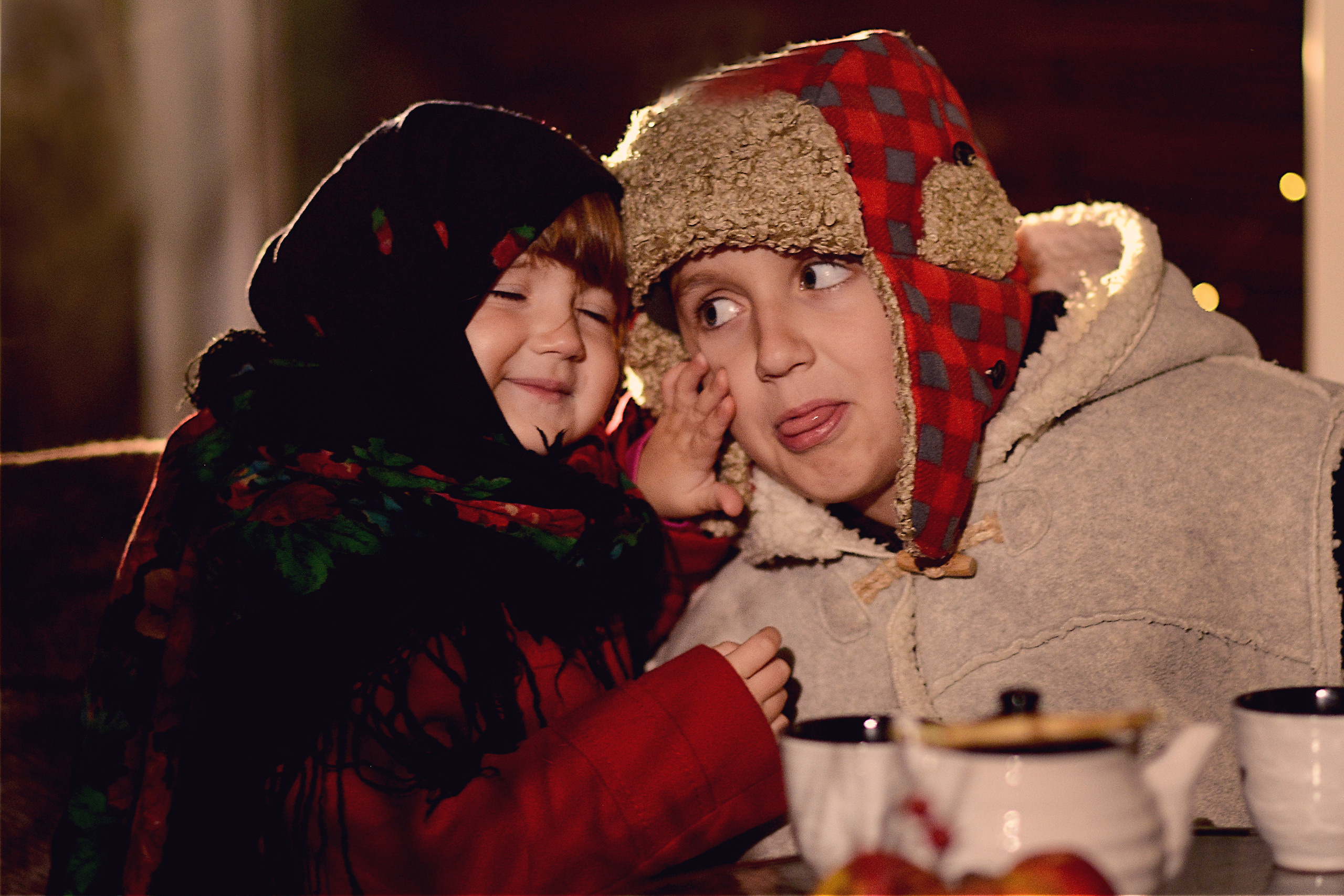 Новогодняя фотосъёмка на улице_фотозона Вечера на Хуторе. Фотограф Натали Кошевая _ Днепр, Подгородное