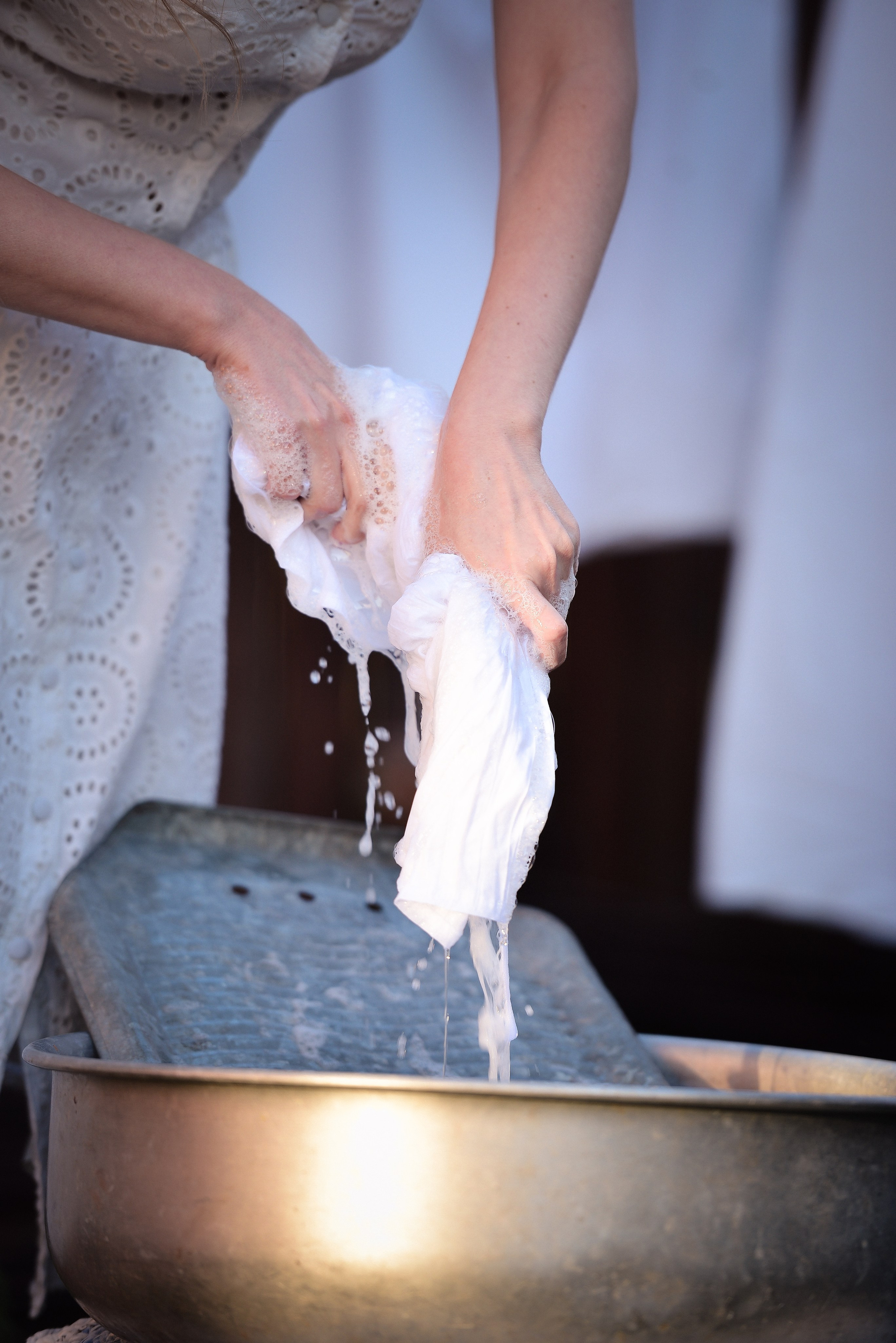 Стирка в саду. Фотограф Натали Кошевая _ Днепр, Подгородное