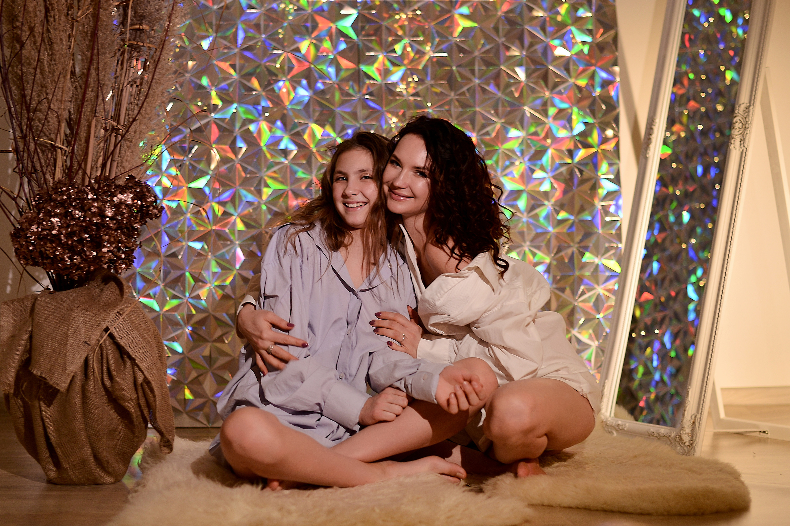 Новогодняя Леся и Даша. Фотограф Натали Кошевая _ Днепр, Подгородное